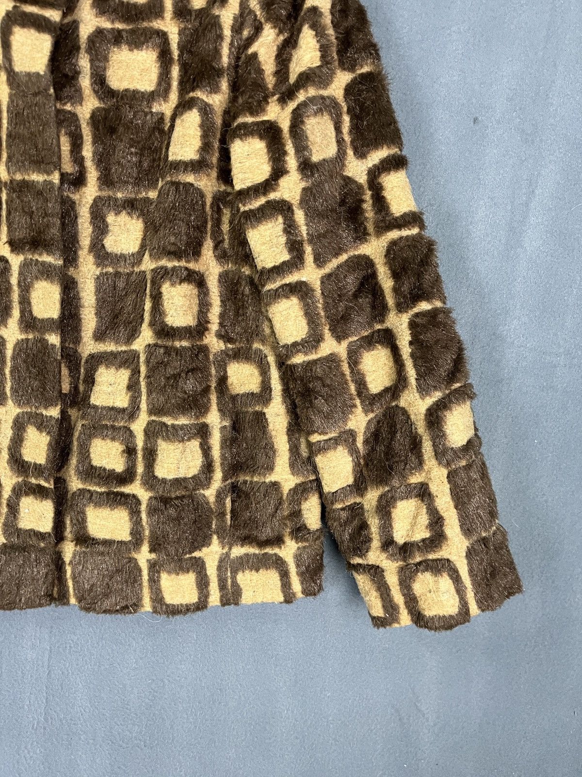Japanese Brand Chamois Animal Pattern Faux Fur Jacket Size US M / EU 48-50 / 2 - 5 Thumbnail