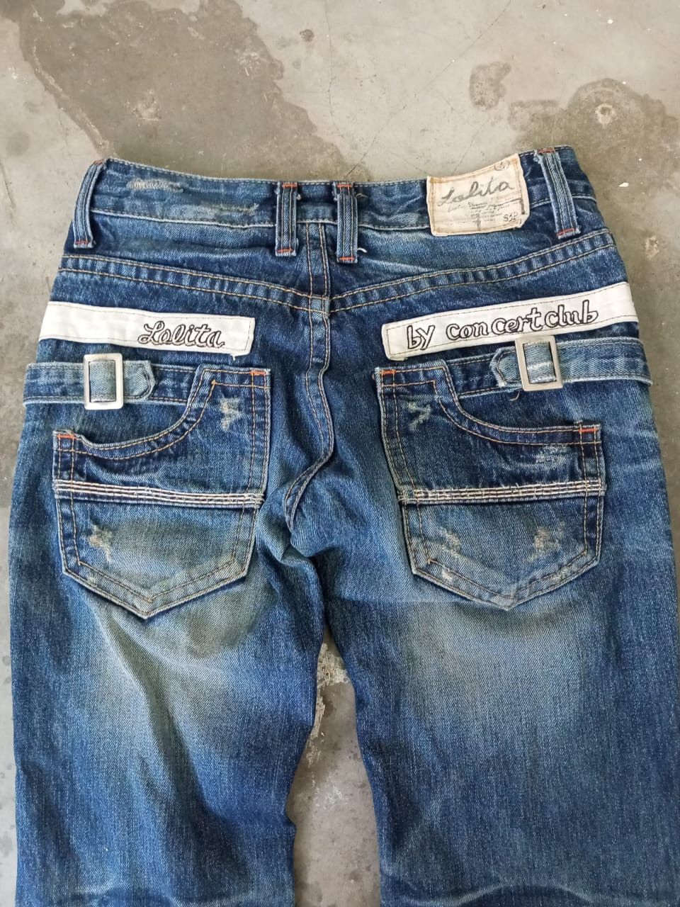 Hysteric Glamour A06 Lolita by Concert Club Flare Jeans Size 31" - 11 Thumbnail