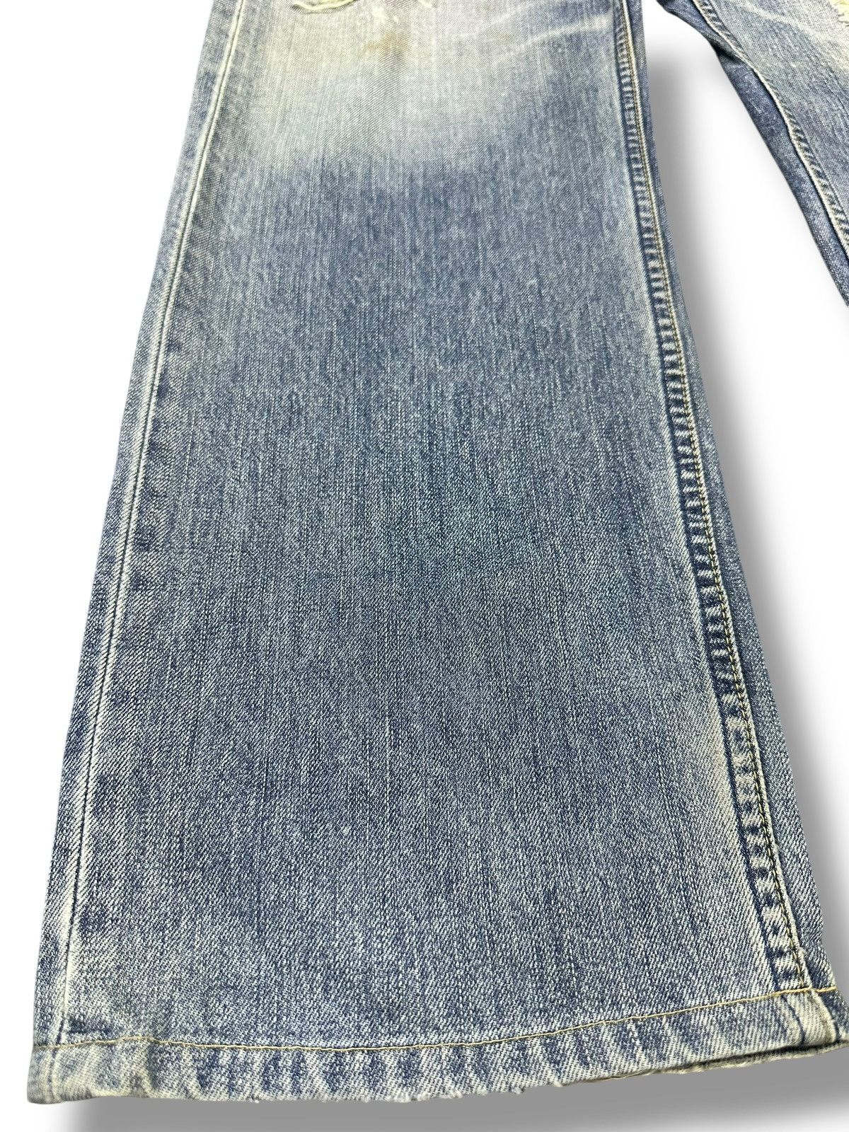 Japanese Brand Distressed Levi's 503 Vintage Baggy Wideleg Style Faded Size US 32 / EU 48 - 11 Thumbnail