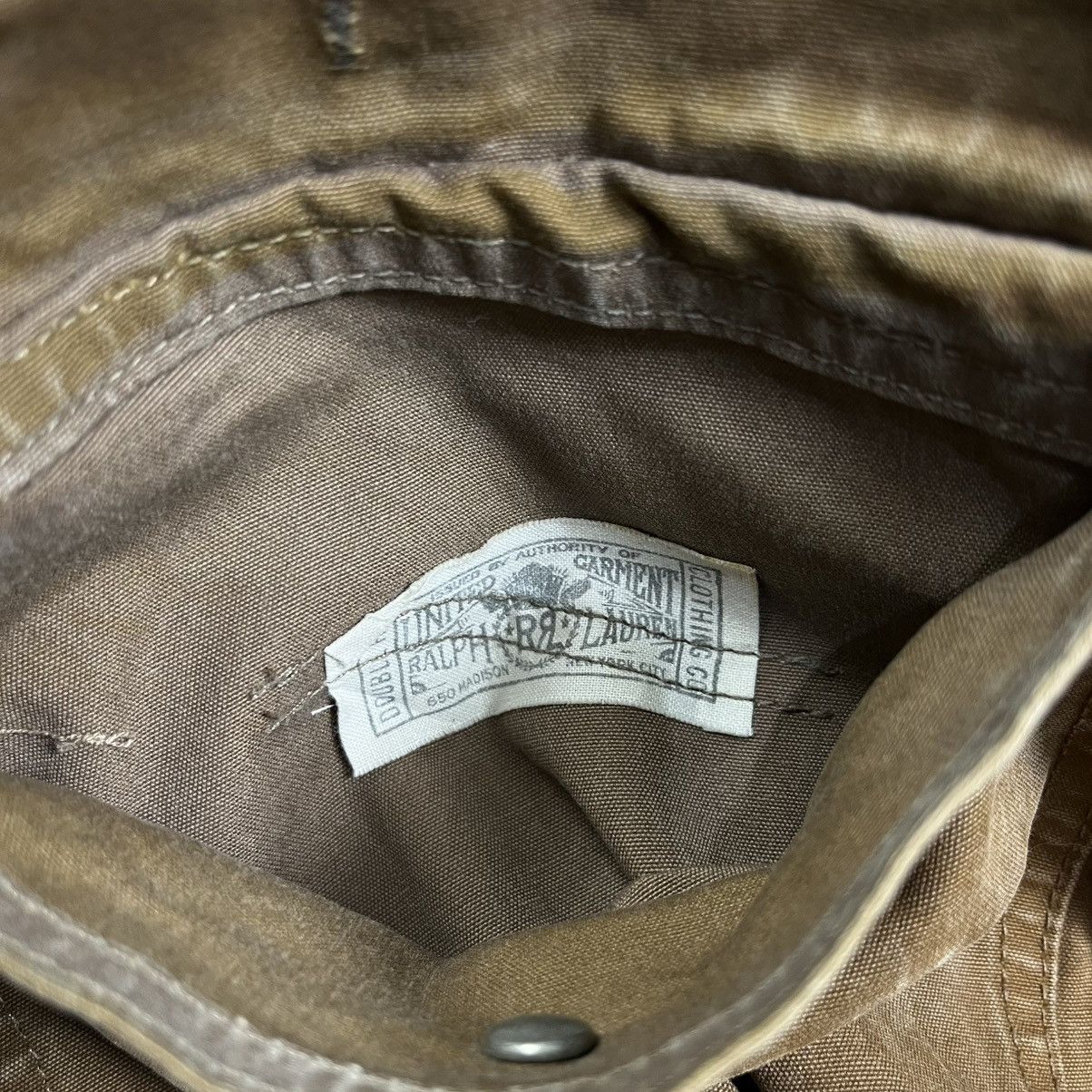 RRL Ralph Lauren Rrl Double Rl canvas double knee buckle back work pants Size US 34 / EU 50 - 8 Thumbnail