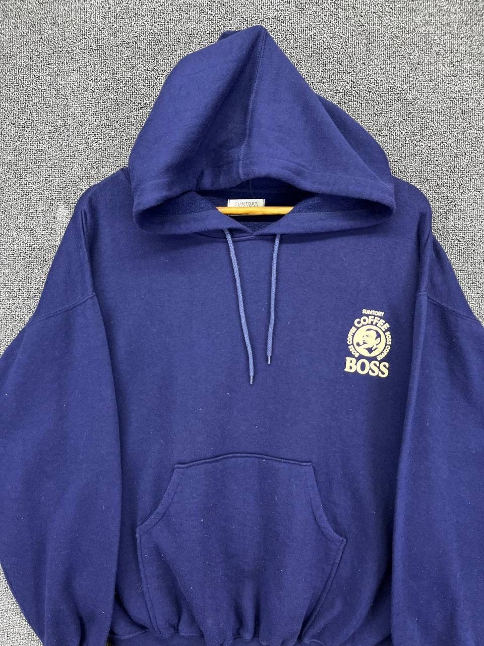 Japanese Brand Vintage Suntory Coffee Boss Rare Hooded Sweatshirts Size US M / EU 48-50 / 2 - 7 Thumbnail