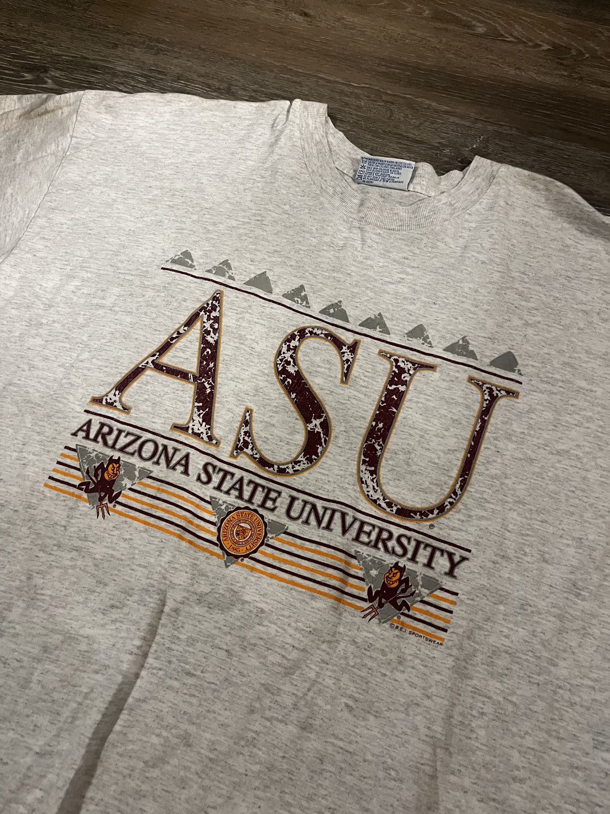 NCAA Vtg ASU Sun Devils T-Shirt Size US XXL / EU 58 / 5 - 2 Thumbnail