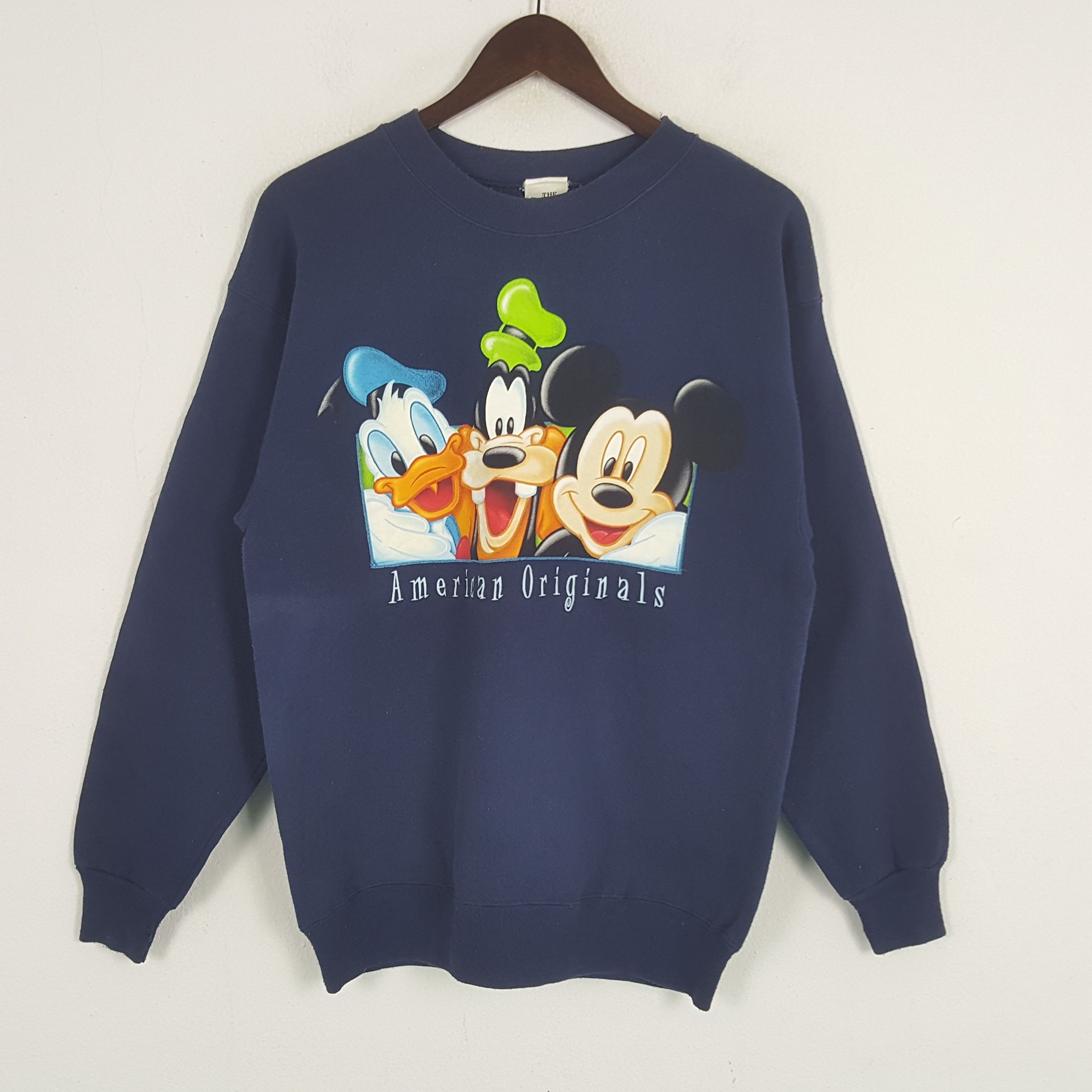 Disney × Mickey Mouse × Vintage Vintage Disney Mickey Mouse Sweatshirt Size US M / EU 48-50 / 2 - 1 Thumbnail