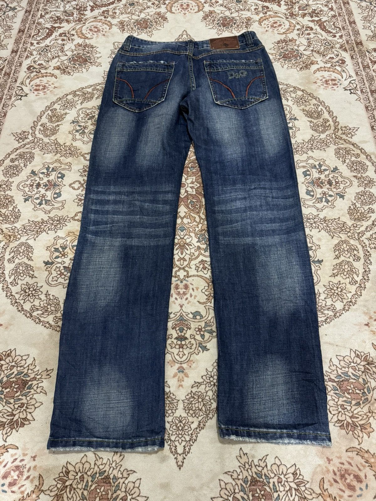Dolce & Gabbana × Vintage Dolce & Gabbana Blue Faded Jeans Size US 30 / EU 46 - 2 Thumbnail