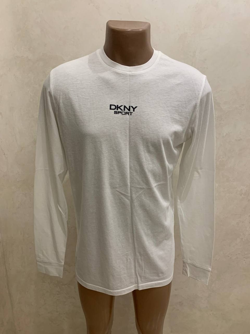 DKNY DKNY SPORT long sleeve white men's sweatshirt Size US M / EU 48-50 / 2 - 2 Thumbnail