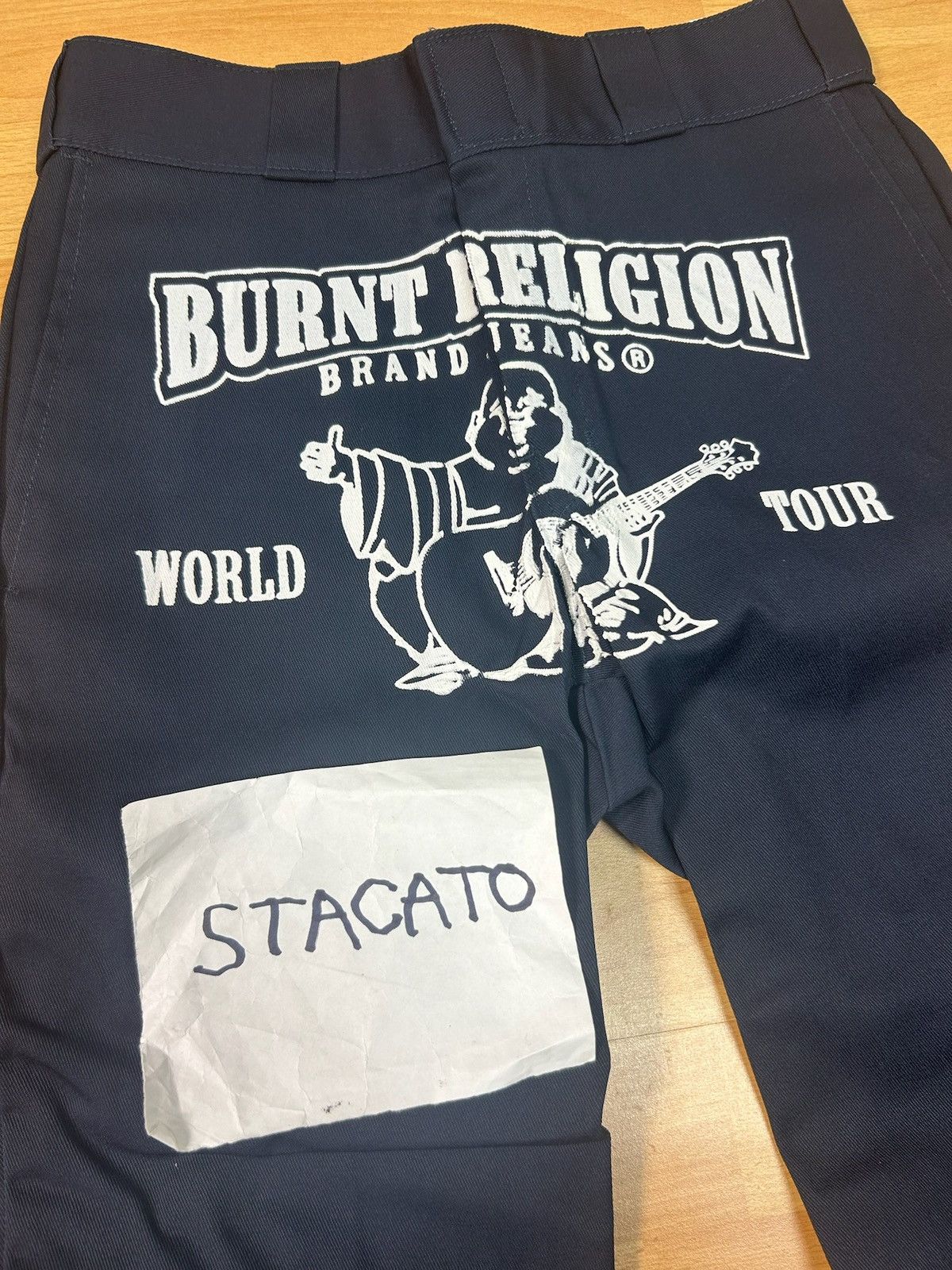 Dickies Burnt Religion Dickies Pants Navy Blue Size US 34 / EU 50 - 3 Thumbnail