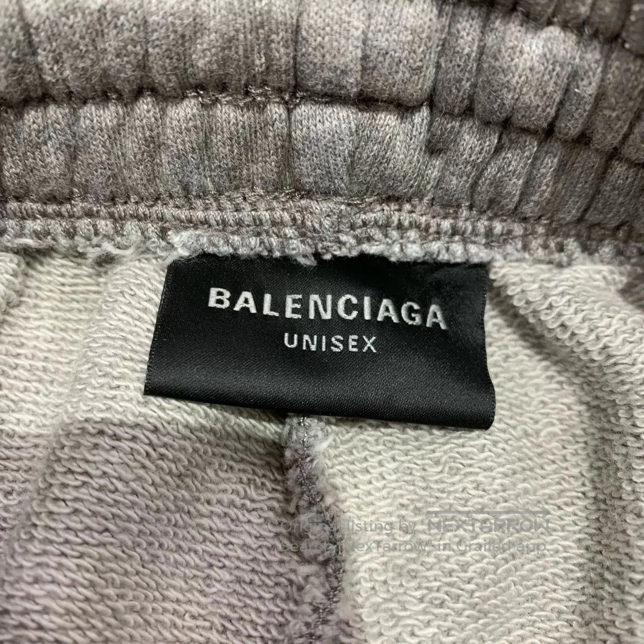 Balenciaga Balenciaga Denim Panel Sweatpants. Size US 26 / EU 42 - 4 Thumbnail