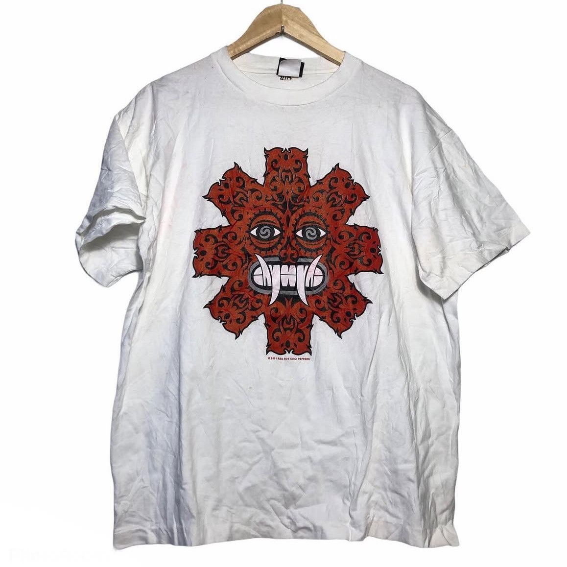 Band Tees × Vintage Red Hot Chili Peppers Band vintage 90s T-shirt 1998 Size US L / EU 52-54 / 3 - 2 Thumbnail