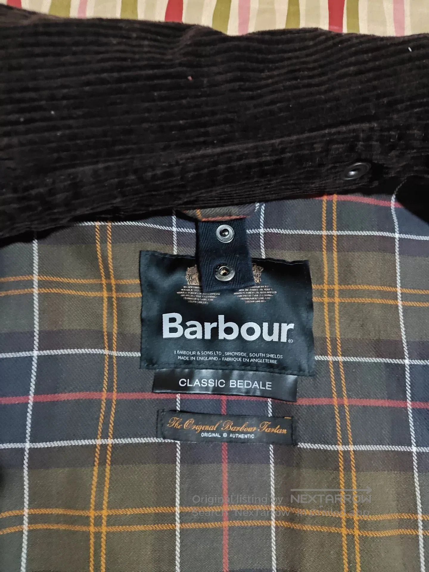 Barbour Barbour Classic Bedale Waxed Jacket. Size US XS / EU 42 / 0 - 5 Thumbnail