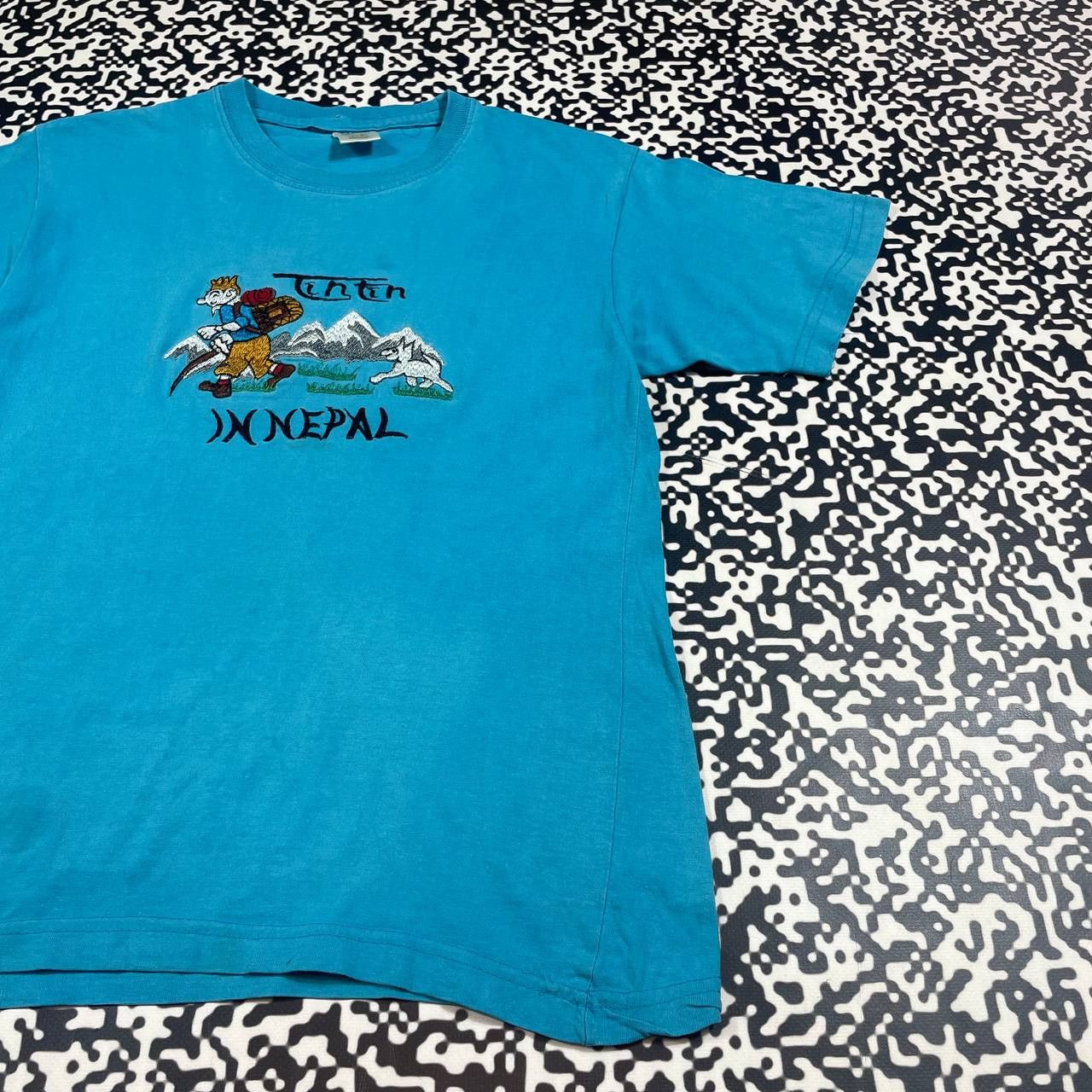 Cartoon Network Vintage 90s Tin Tin In Nepal Cartoon Retro T-shirt Size M / US 6-8 / IT 42-44 - 3 Thumbnail