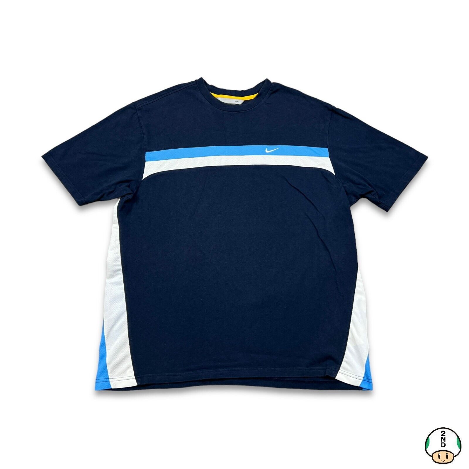 Nike × Vintage Nike Sportswear T Shirt Swoosh Activewear Short Sleeve Tee Size US XL / EU 56 / 4 - 1 Thumbnail