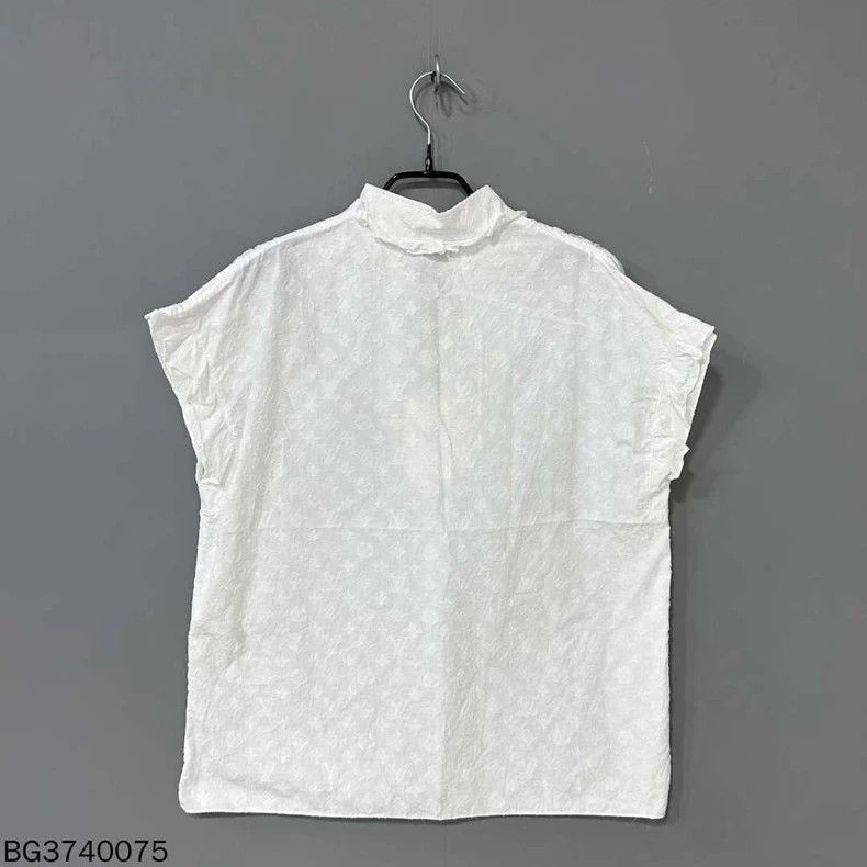 Louis Vuitton Louis Vuitton presbyopic embossed logo short sleeves Size XS / US 0-2 / IT 36-38 - 3 Thumbnail