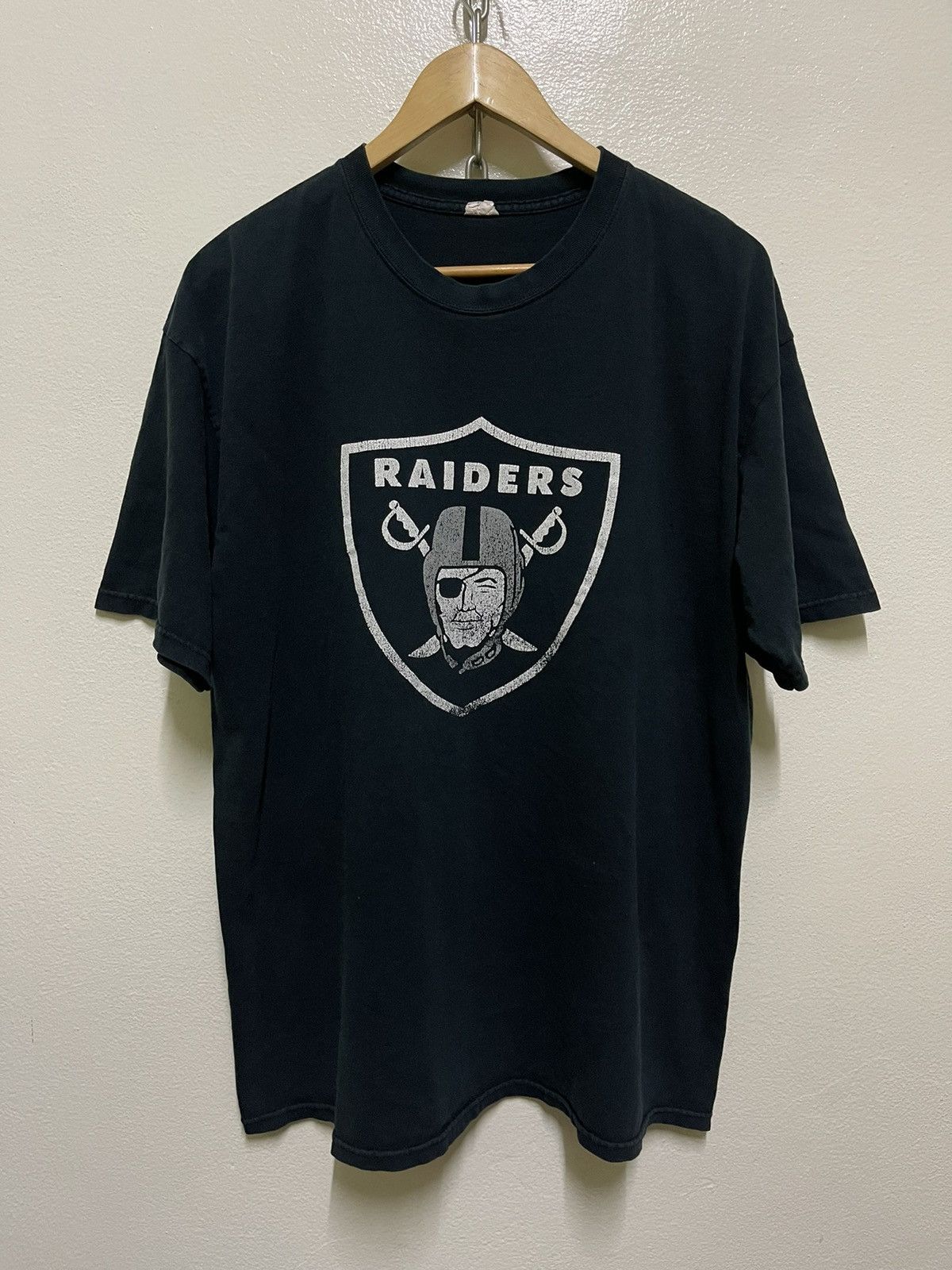 NFL × Vintage Raiders Vintage T Shirt Size US XL / EU 56 / 4 - 1 Thumbnail