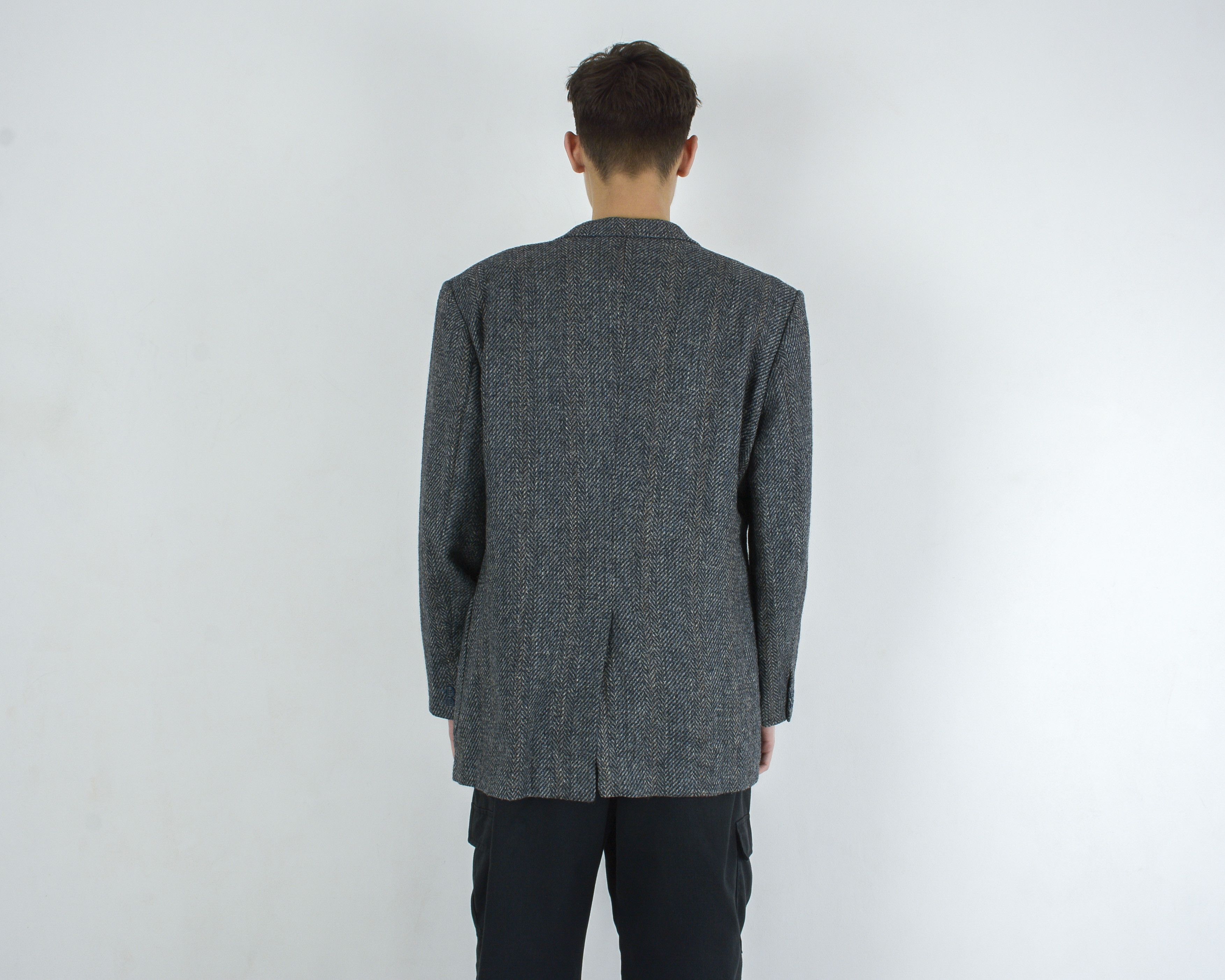Vintage KYNOCH Keith Scotland L Blazer UK 42 US Wool Tweed Jacket Size 42R - 5 Thumbnail
