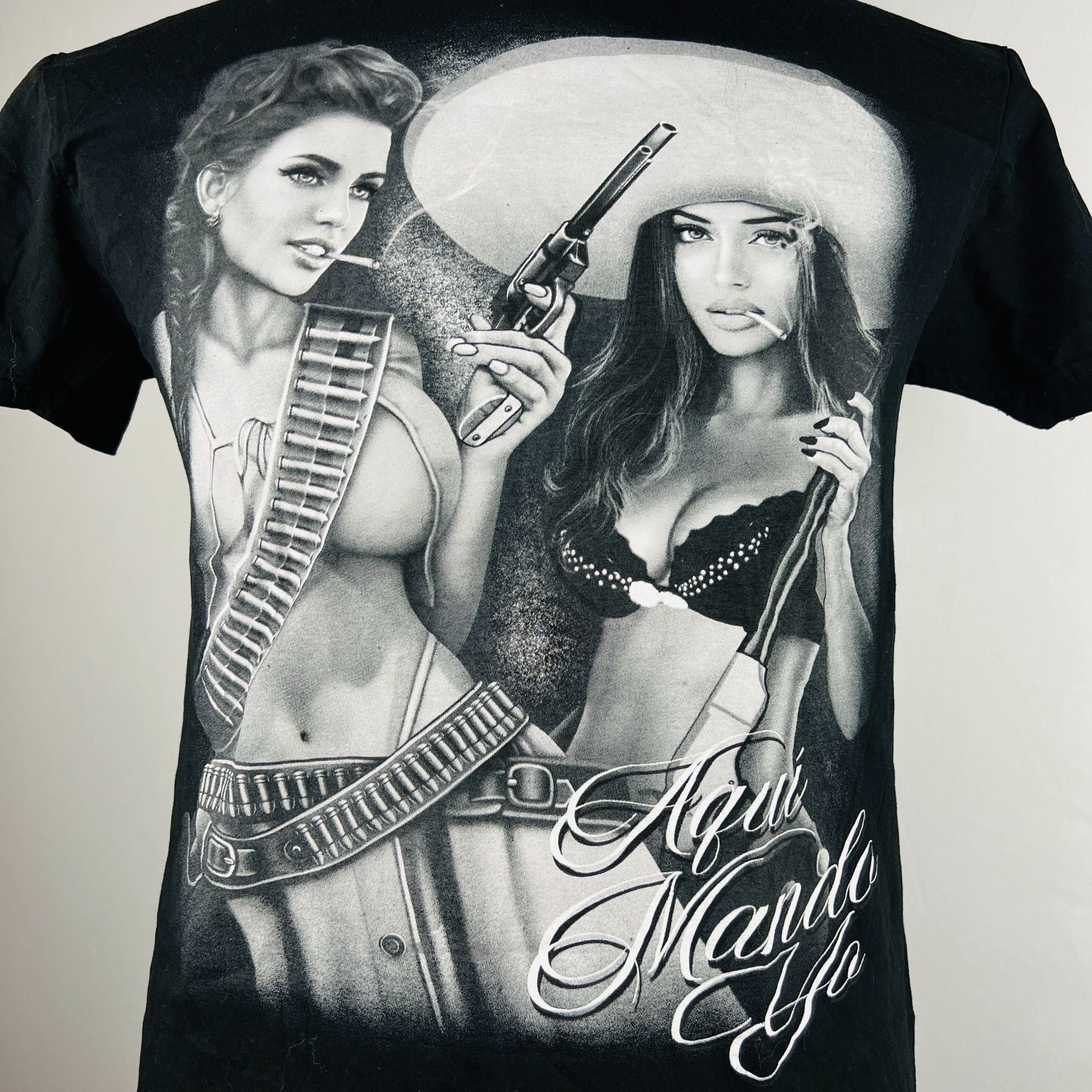 Other Aqui Mando Yo Bandito Gangster Lrg T-Shirt Shirt Size US L / EU 52-54 / 3 - 2 Thumbnail