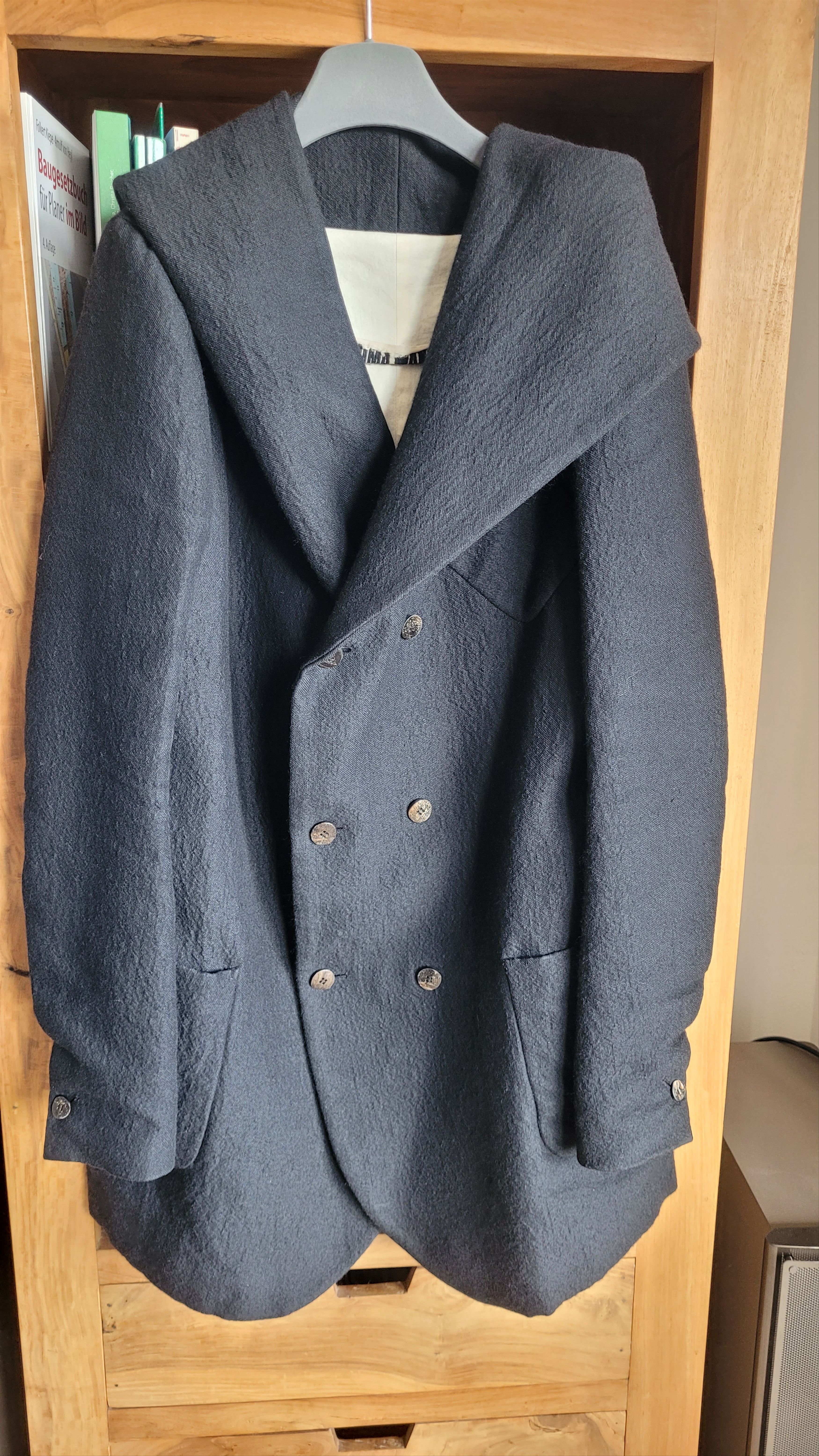 Uma Wang UMA WANG heavyweight linen coat huge coat sz M-XL Size US M / EU 48-50 / 2 - 5 Thumbnail