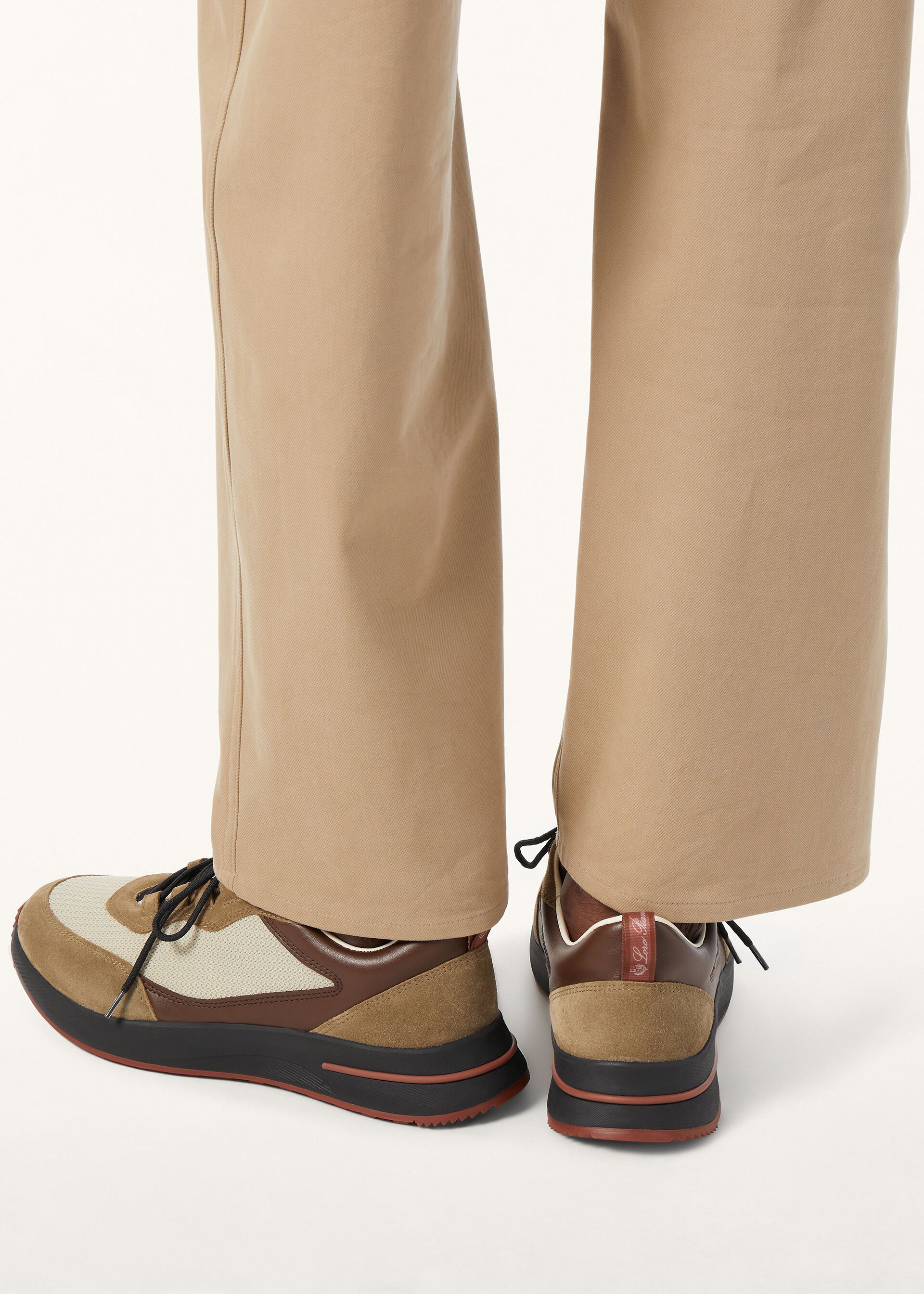 Loro Piana os11x0226 FAR1331 Week End Walk Low-Top Sneakers in Crest Size US 12 / EU 45 - 2 Thumbnail