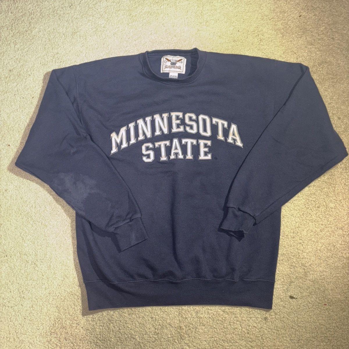 Vintage Minnesota State Mankato Mavericks 90’s Vintage Crew Neck L Size US L / EU 52-54 / 3 - 1 Thumbnail