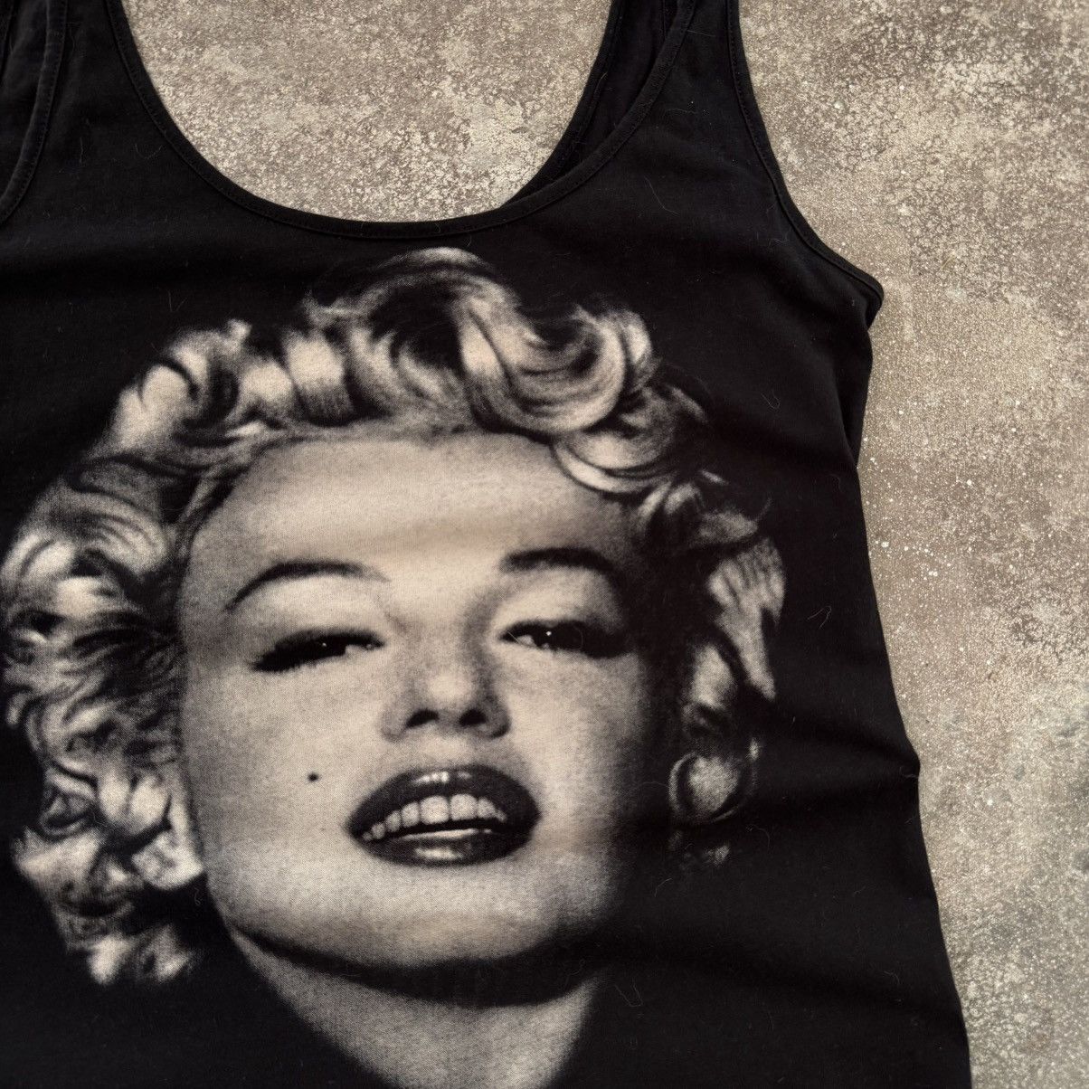 20471120 × Hysteric Glamour × Japanese Brand Super Sexy Monroe Vintage Amazing Tank Top Size M / US 6-8 / IT 42-44 - 5 Thumbnail