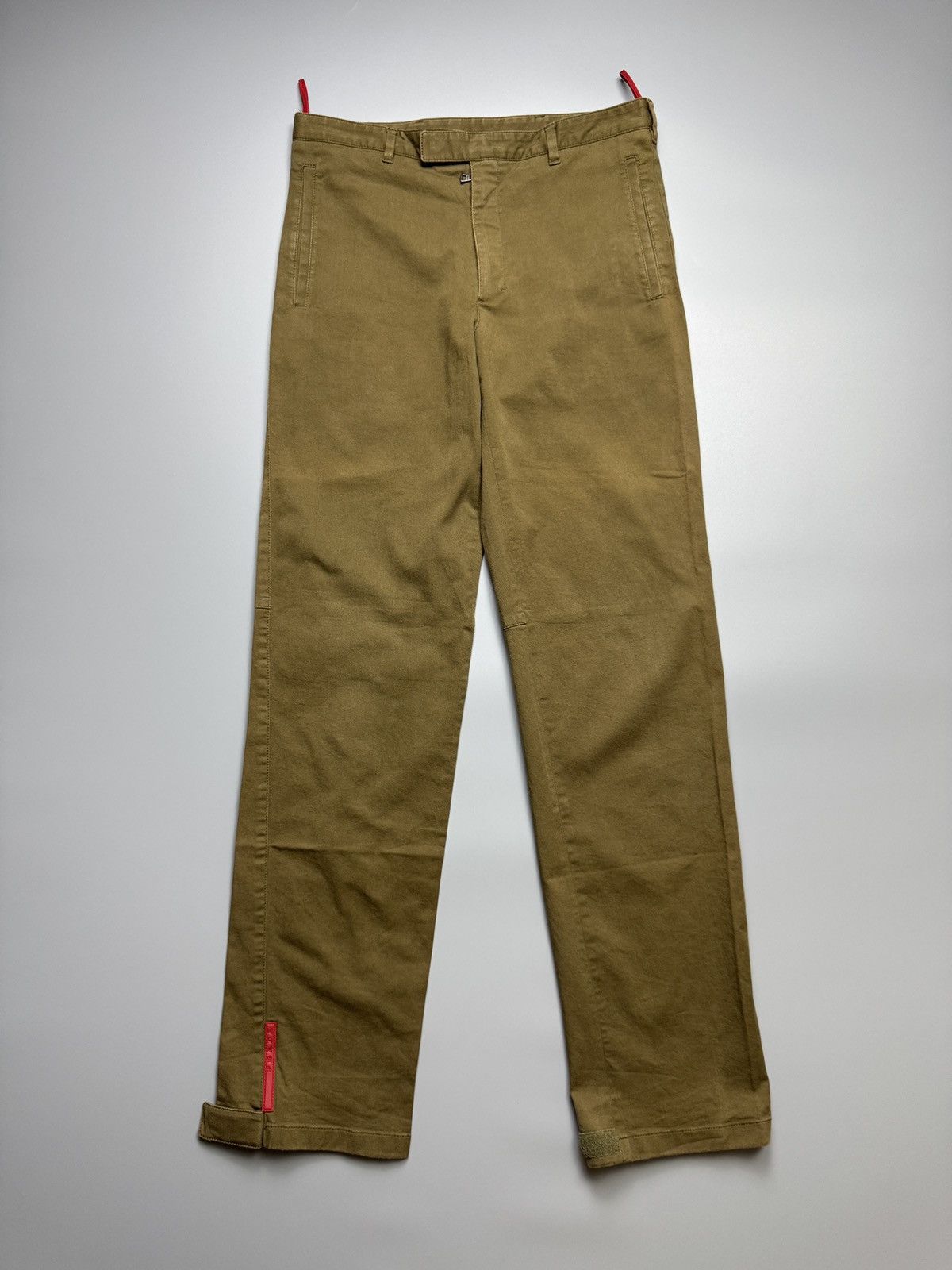 Prada - Vintage Velcro Red Tab AW/2001 Brown - Pants