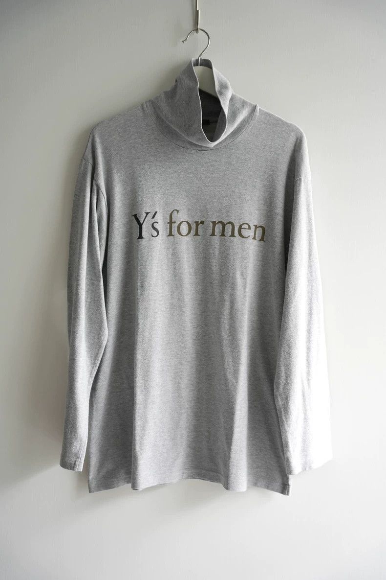 Yohji Yamamoto 00s Print Turtleneck Top- dmc