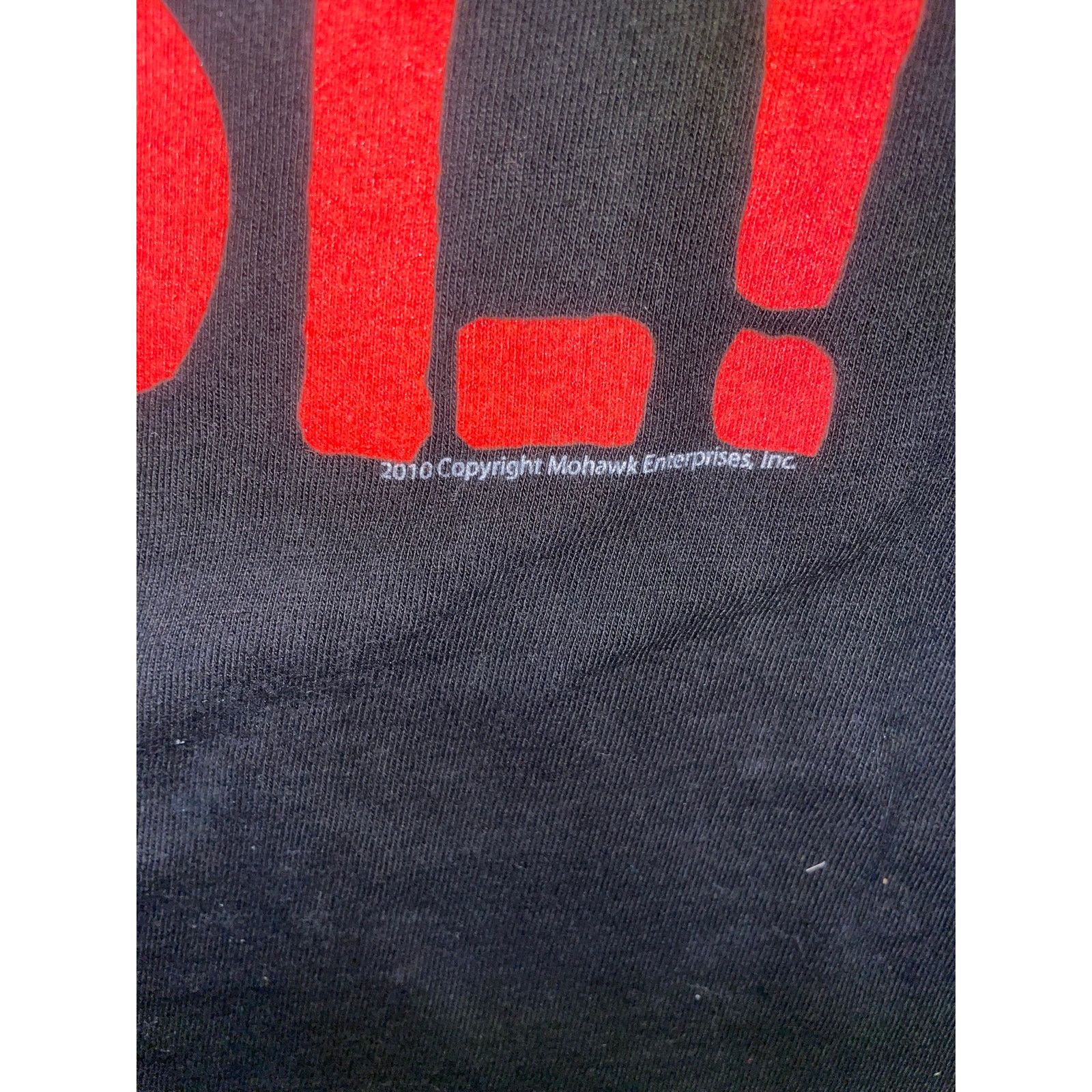 Vintage 2010 Shut Up Fool Mr. T Movie Graphic Black Shirt Tee Medium Size US M / EU 48-50 / 2 - 4 Thumbnail
