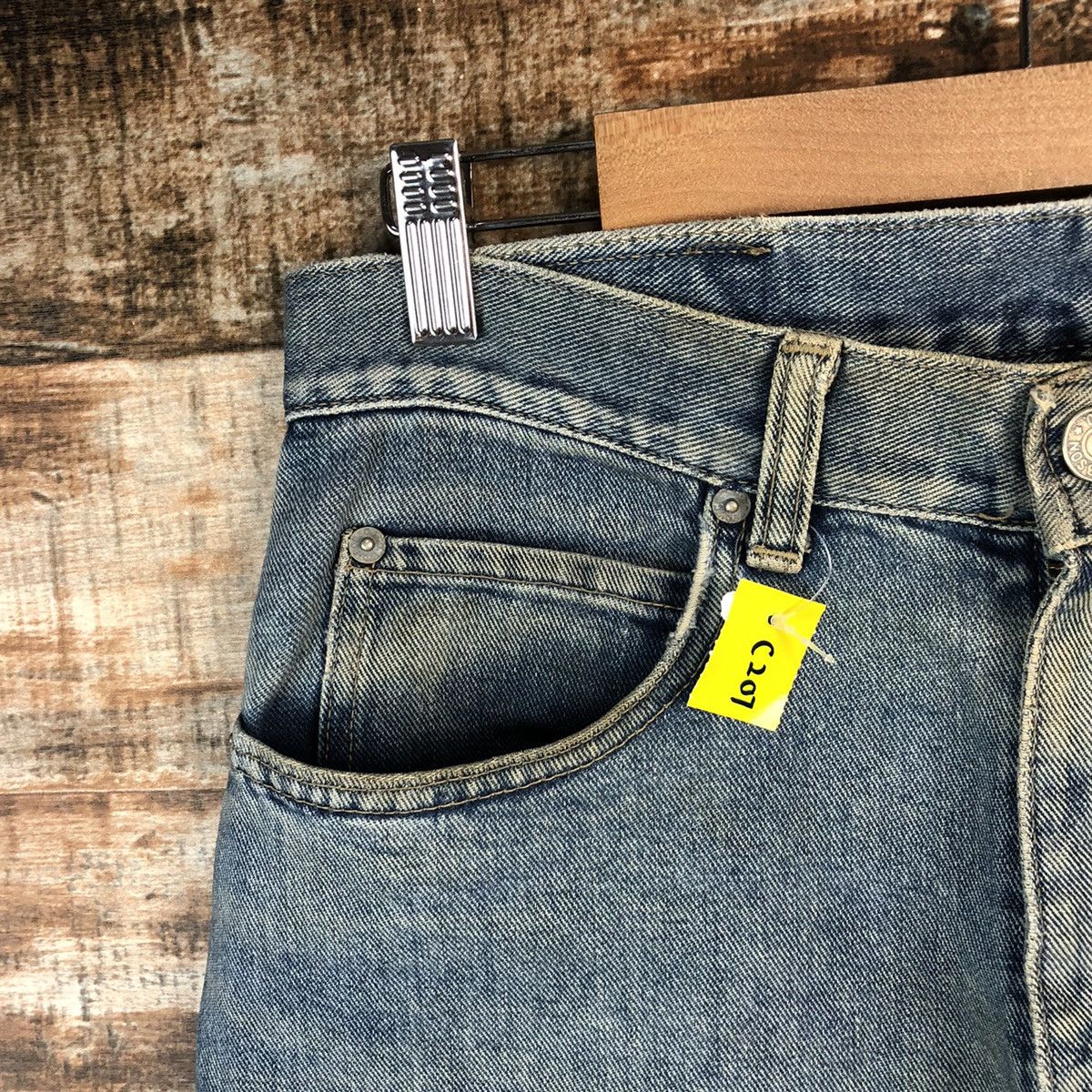 Japanese Brand DL BobSon Vintage faded ripped Blue Denim Pants #C207 Size US 30 / EU 46 - 7 Thumbnail