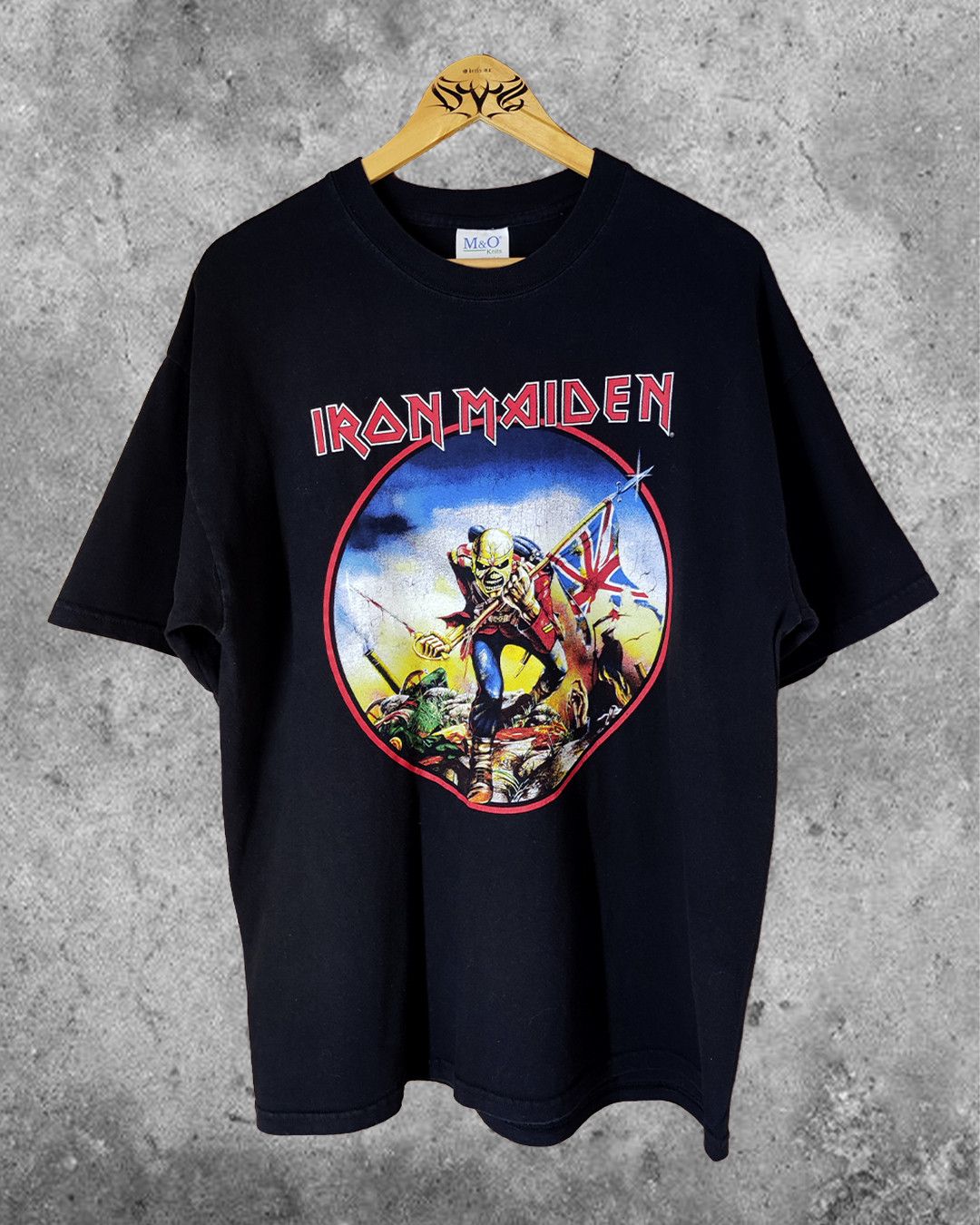 Vintage 2002 Iron Maiden 'The Trooper' vintage tee 💀 Size US XL / EU 56 / 4 - 1 Thumbnail