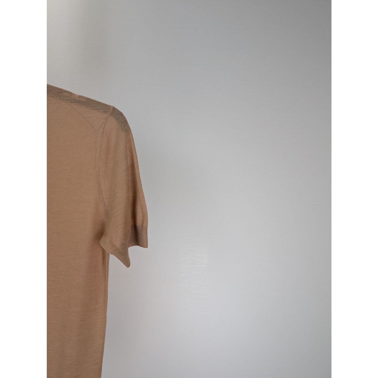 Tom Ford o1rshd1 Knit Polo in Light Salmon Size US M / EU 48-50 / 2 - 2 Thumbnail