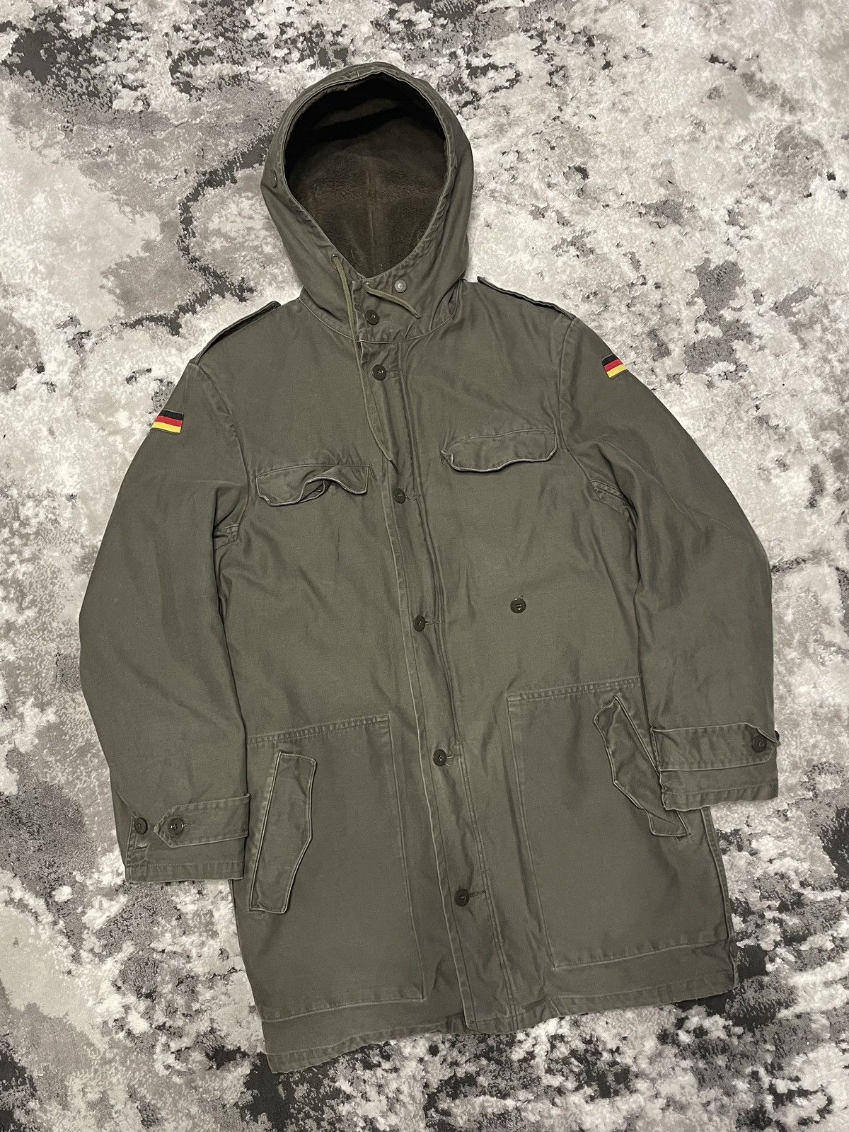 Vintage Vintage 1989 German Army M 65 Field Faded Jacket Size US L / EU 52-54 / 3 - 2 Thumbnail