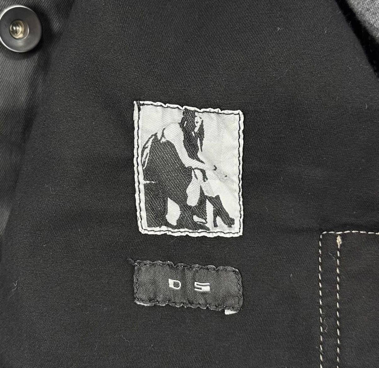 Rick Owens Rick Owens Waxed Denim Vest J42 Size US S / EU 44-46 / 1 - 4 Thumbnail