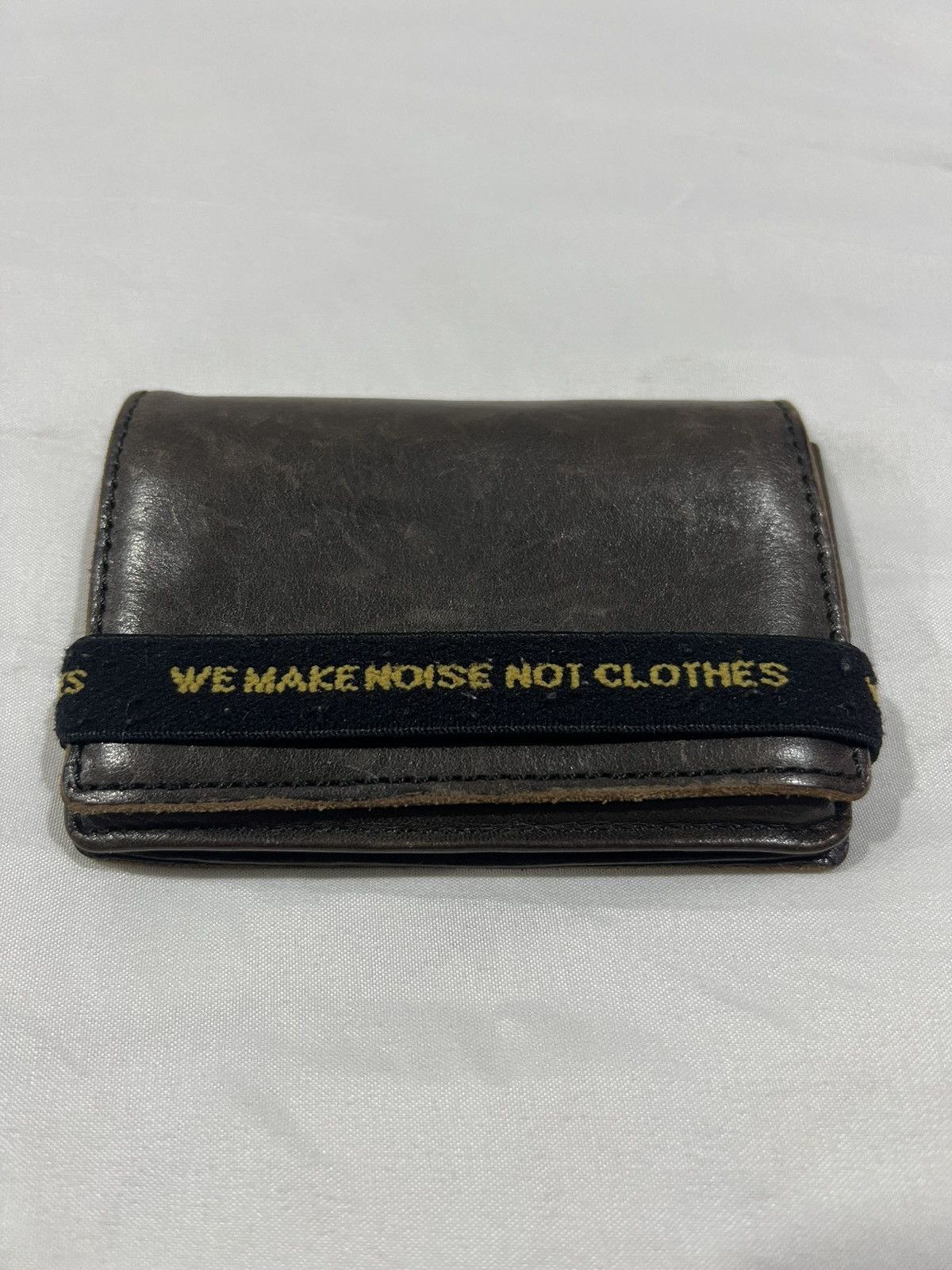 Jun Takahashi OG Undercover "We Make Noise Not Clothes" Leather Wallets Size ONE SIZE - 3 Thumbnail