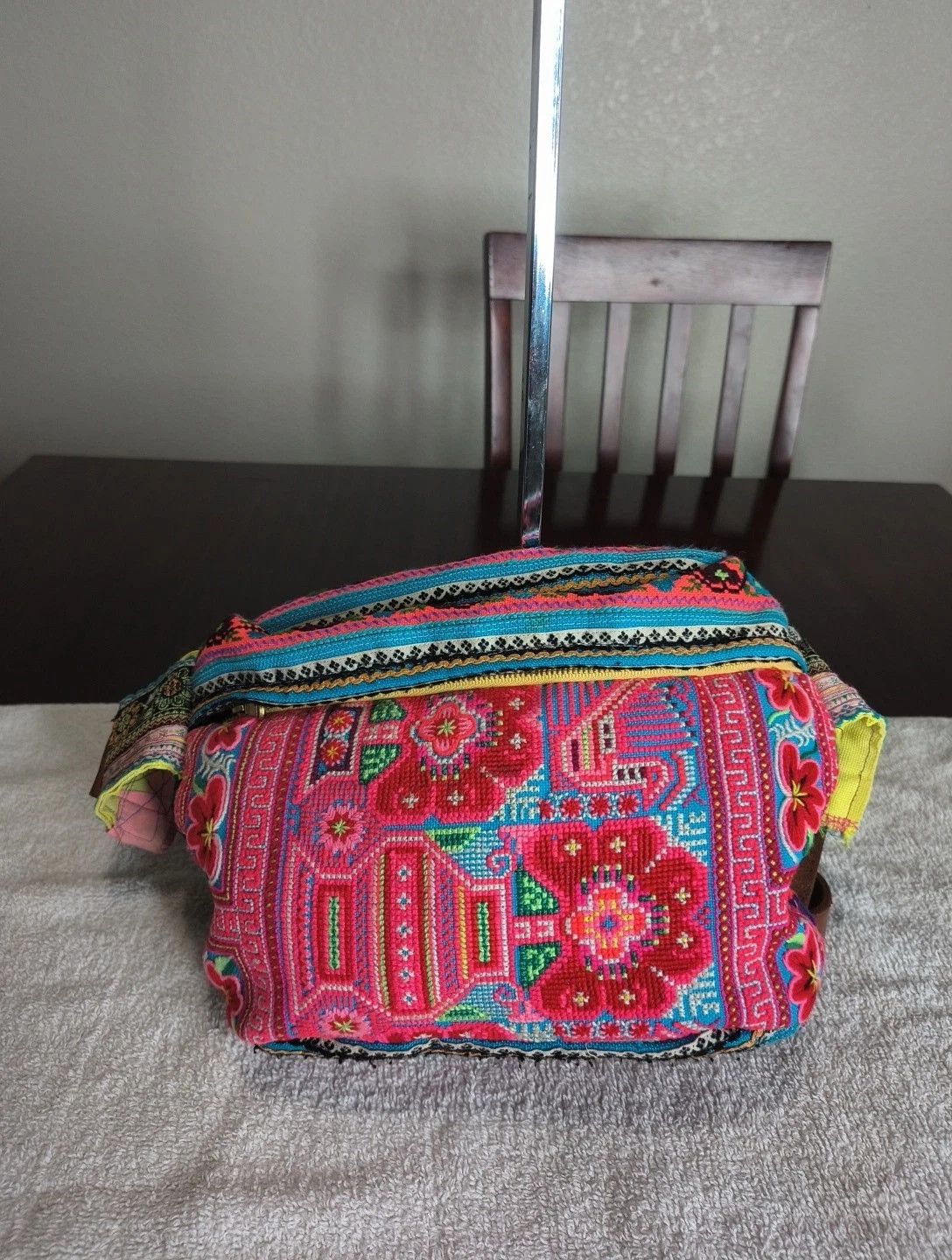 Other Bag Handmade Repurposed Vintage Cross The Body Size ONE SIZE - 2 Thumbnail