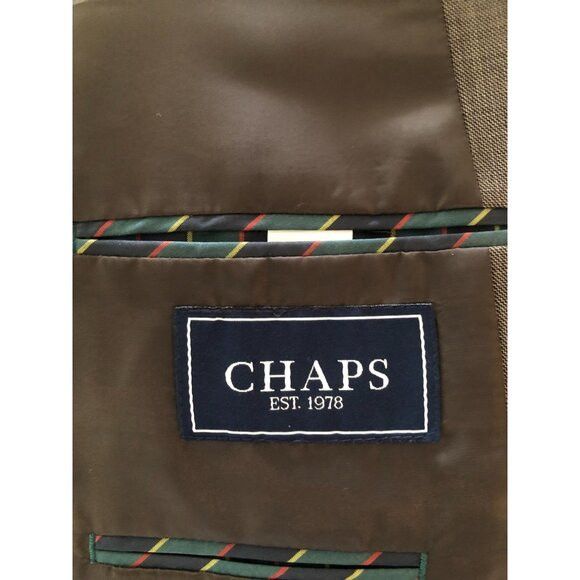 Chaps Ralph Lauren Chaps big&tall men's 100%wool sport coat jacket blazer 48L Size 48L - 6 Thumbnail