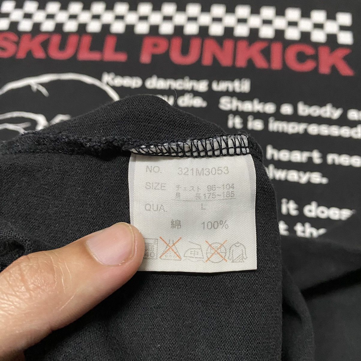 Vintage Vintage Skull Punkick Punk T Shirt Size US L / EU 52-54 / 3 - 8 Thumbnail