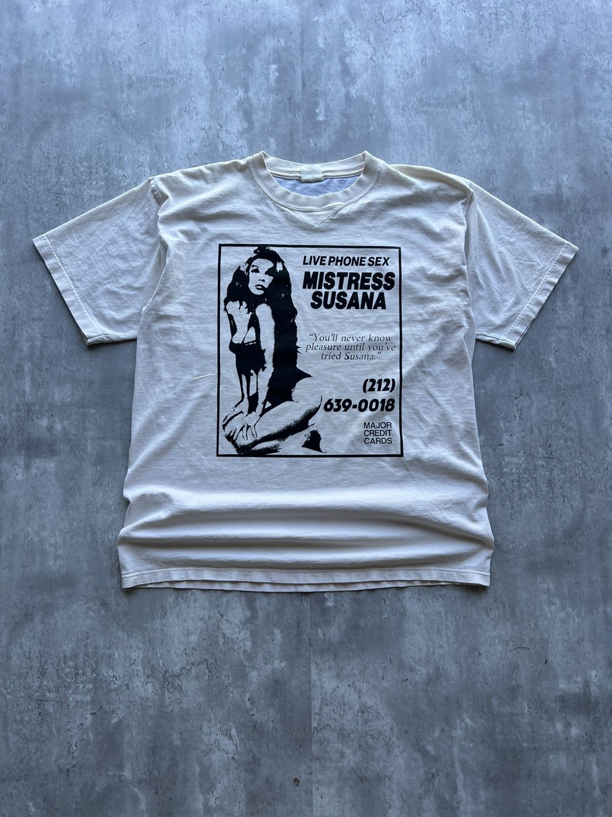 Mistress Susana Vintage T Shirt 4G Seller Porn Star