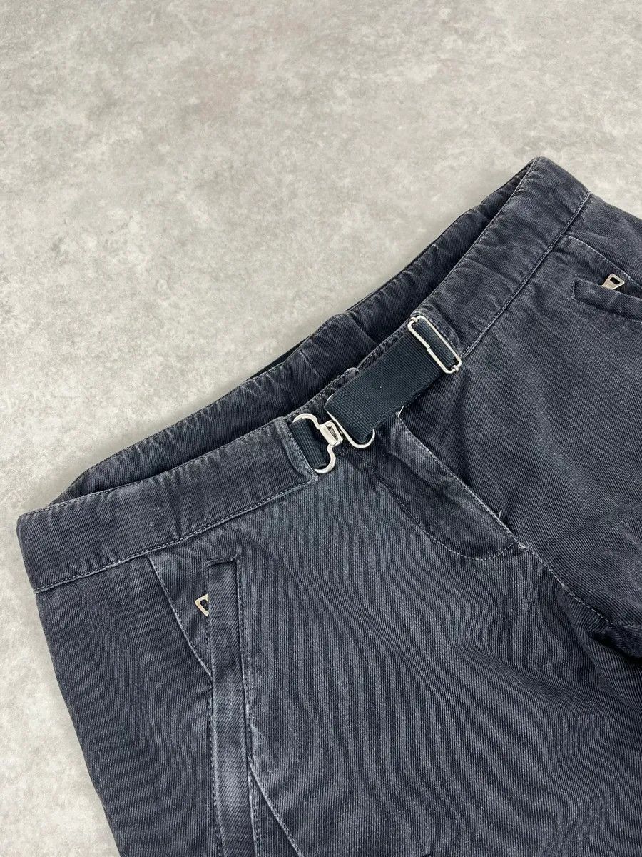Prada 2000s Prada Dark Grey Cargo Pants Size US 31 - 6 Thumbnail