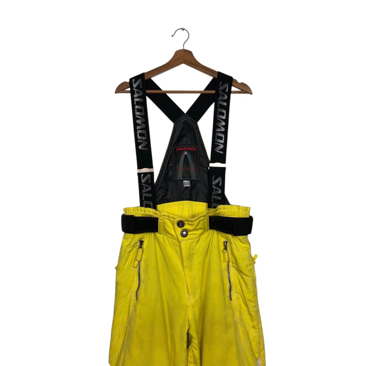 Japanese Brand × Salomon × Vintage 📌Vintage Jumpsuit Pants Salomon Ski Wear Rich Yellow Size US 30 / EU 46 - 5 Thumbnail