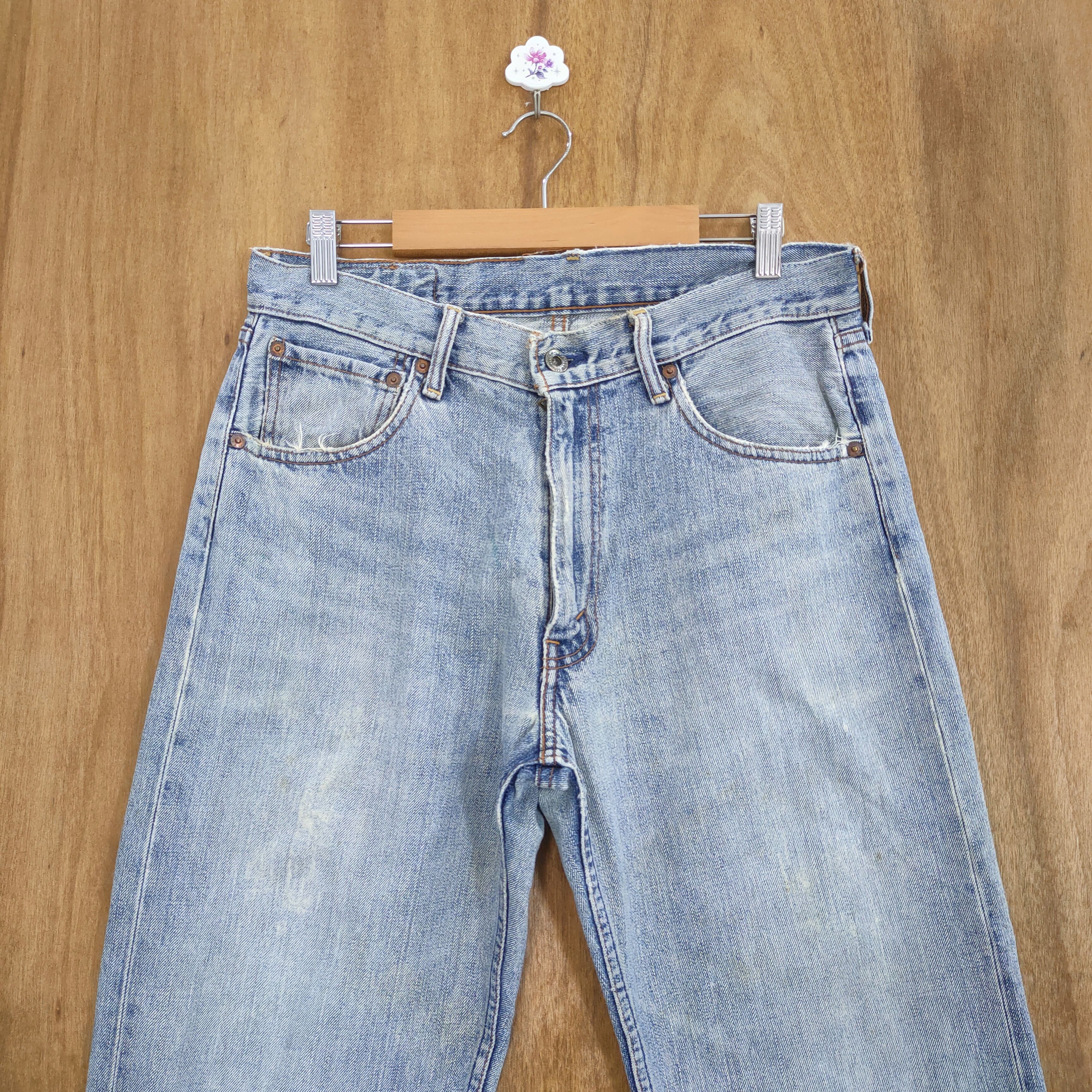 Levi's Vintage Clothing 31×34 💥 VINTAGE LEVI'S DISTRESSED JEANS PANTS Size US 31 - 6 Thumbnail