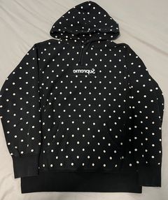 Supreme White/Black CDG Box Logo Tee – On The Arm