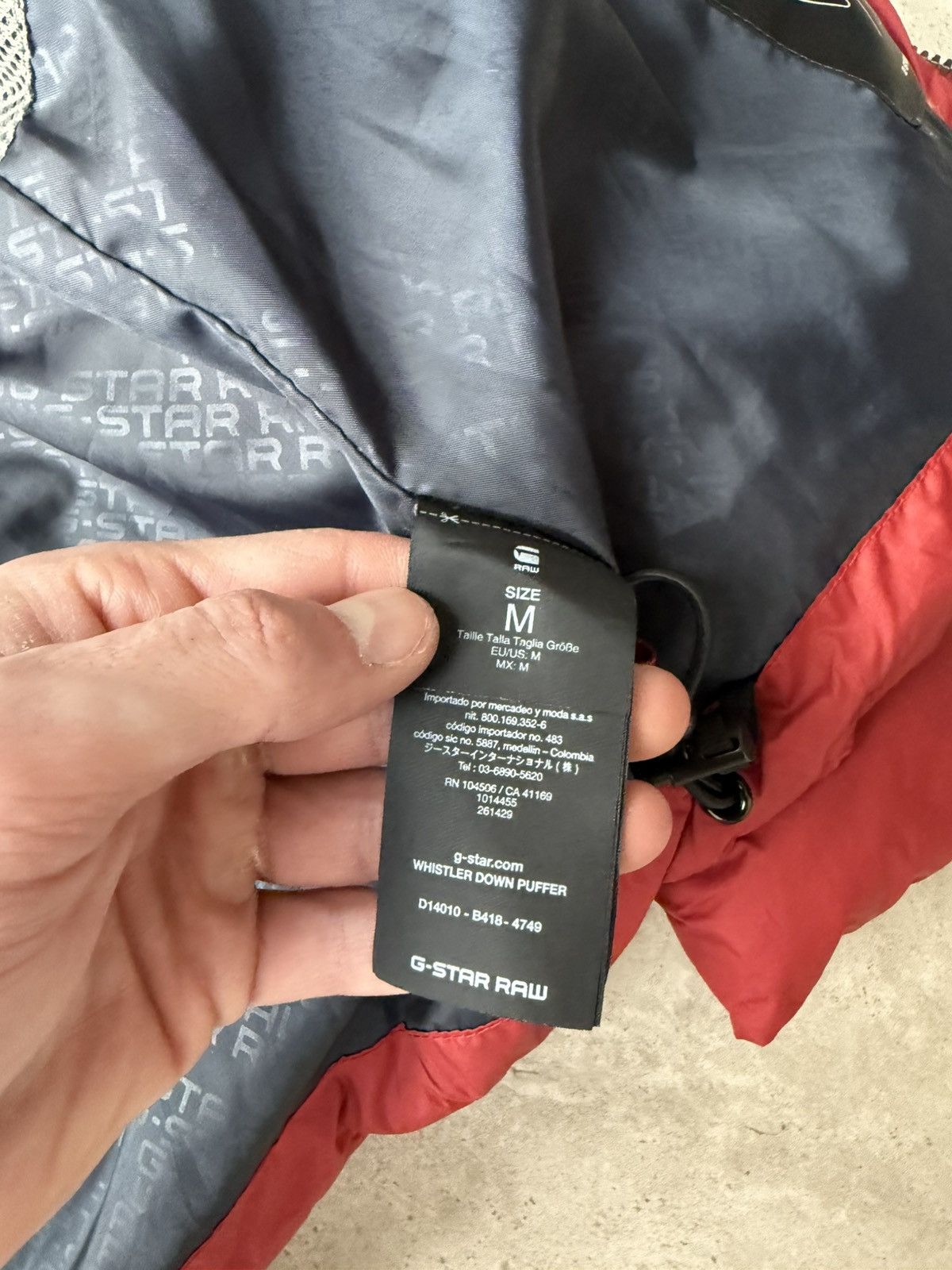 G-Star G-star Chaqueta de plumas Whistler jacket Size US M / EU 48-50 / 2 - 9 Thumbnail