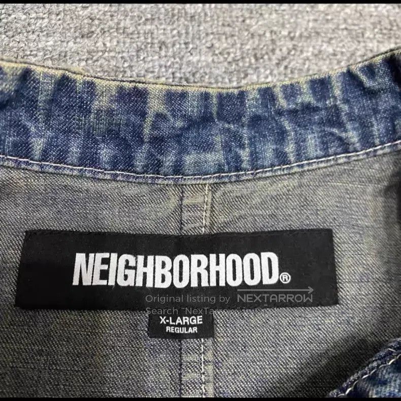Neighborhood Neighborhood Denim Tang Suit Jacket Size US XL / EU 56 / 4 - 4 Thumbnail