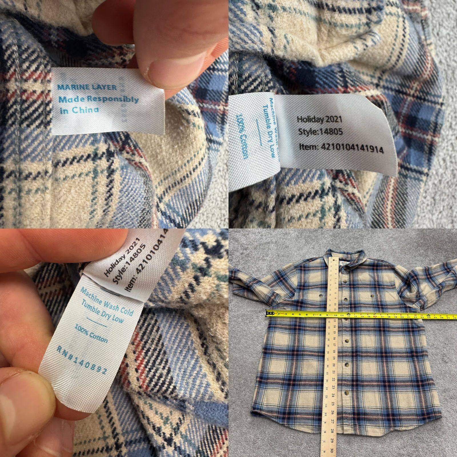 Marine Layer VINTAGE False - (not applicable) Size US M / EU 48-50 / 2 - 8 Thumbnail