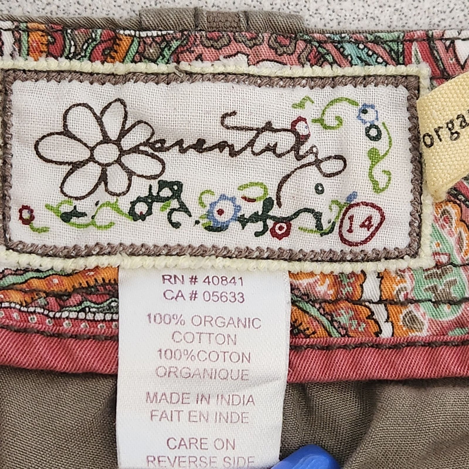 Anthropologie Aventura Anthropologie Gray Brown Arden Roll Tab Shorts 14 Size 36" / US 14 / IT 50 - 5 Thumbnail
