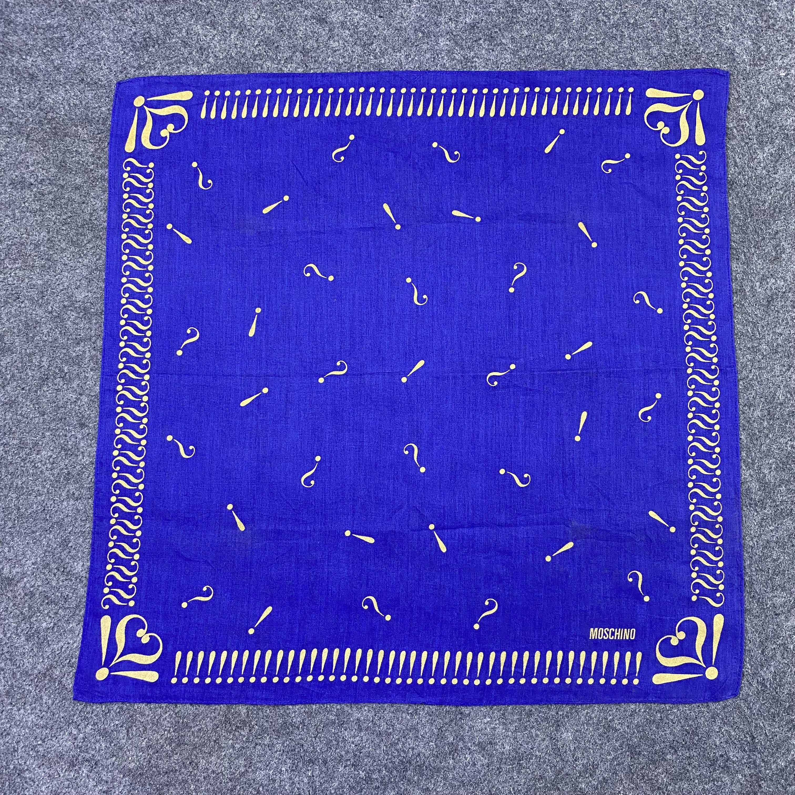 Moschino Moschino Handkerchief / Bandana / Neckerchief C750 Size ONE SIZE - 3 Thumbnail