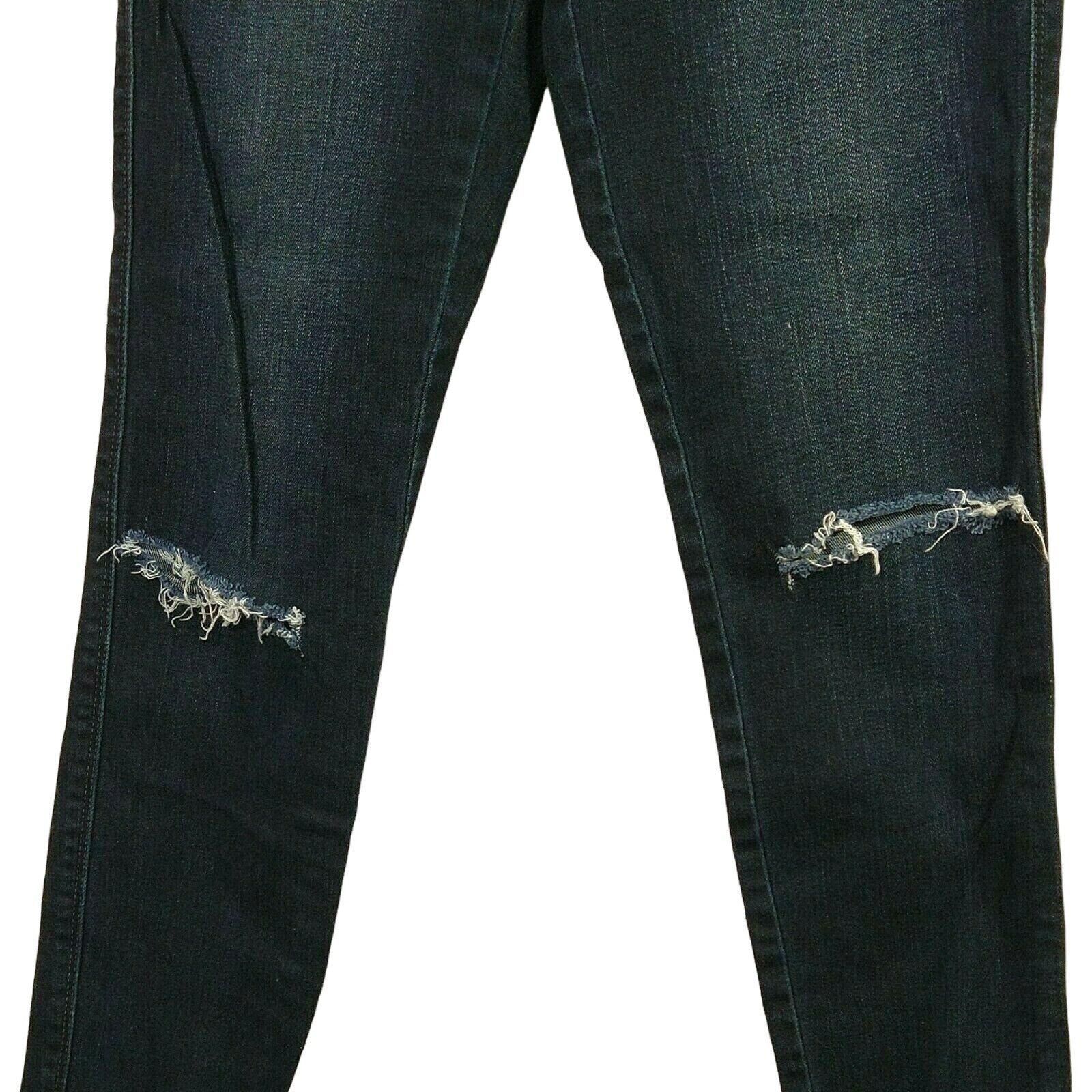Madewell Madewell Skinny Skinny Ankle Jeans Ripped Women Size 25 Size 25" / US 0 / IT 36 - 3 Thumbnail