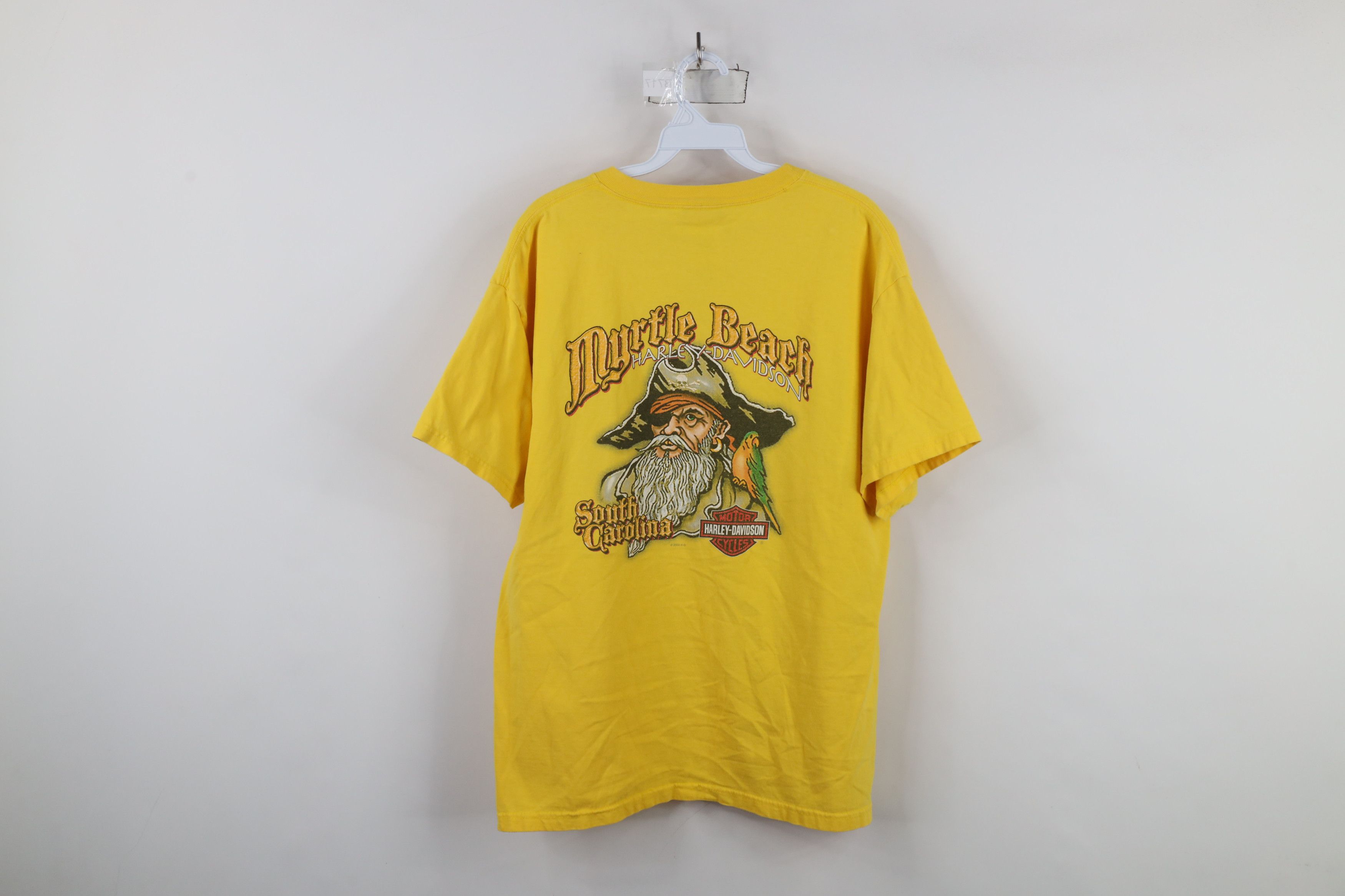Harley Davidson × Vintage Vintage Y2K 2004 Harley Davidson Fire Flames T-Shirt USA Size US L / EU 52-54 / 3 - 13 Thumbnail