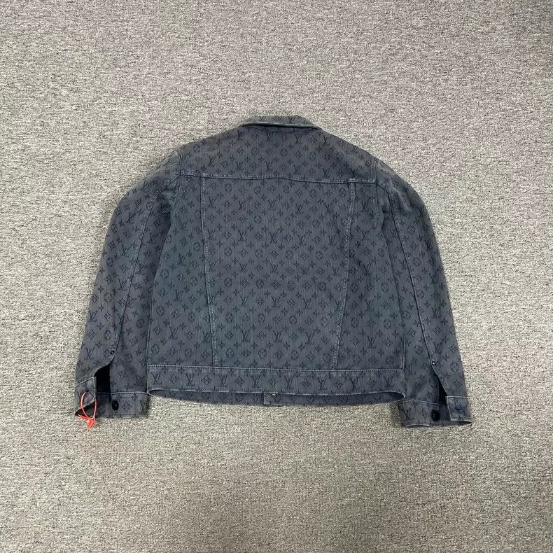 Louis Vuitton Louis Vuitton Blue denim full print jacket 2505-Nextarrow Size US M / EU 48-50 / 2 - 2 Thumbnail