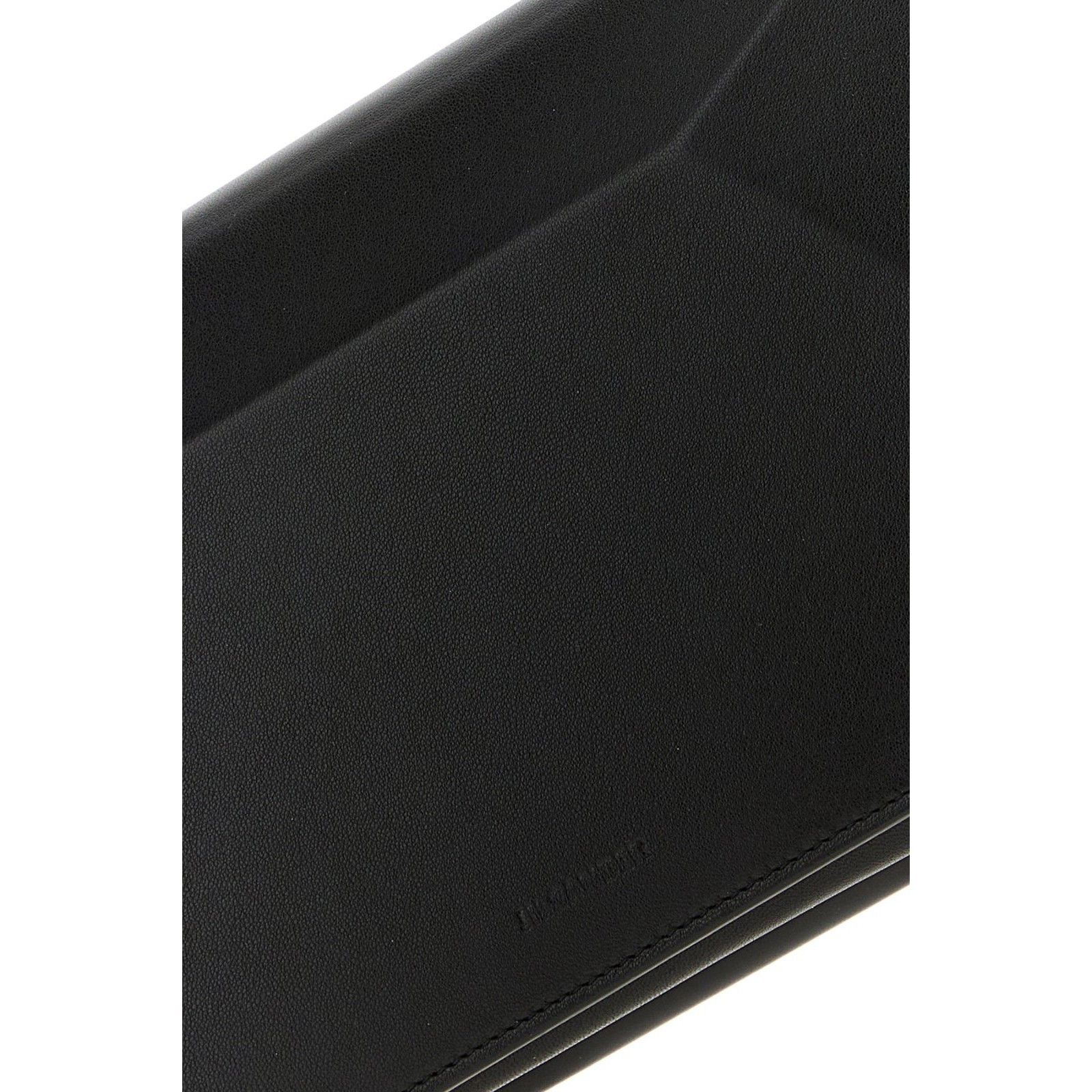 Jil Sander JIL SANDER File Medium Black Leather Shoulder Bag New/Authen Size ONE SIZE - 4 Thumbnail