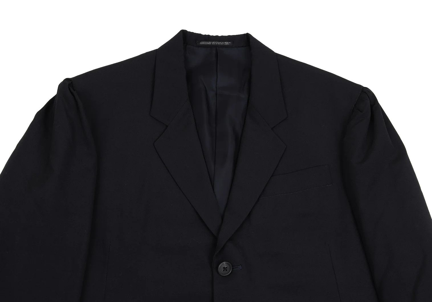 Yohji Yamamoto Yohji Yamamoto Wool Puff Sleeve Jacket Size US S / EU 44-46 / 1 - 2 Thumbnail
